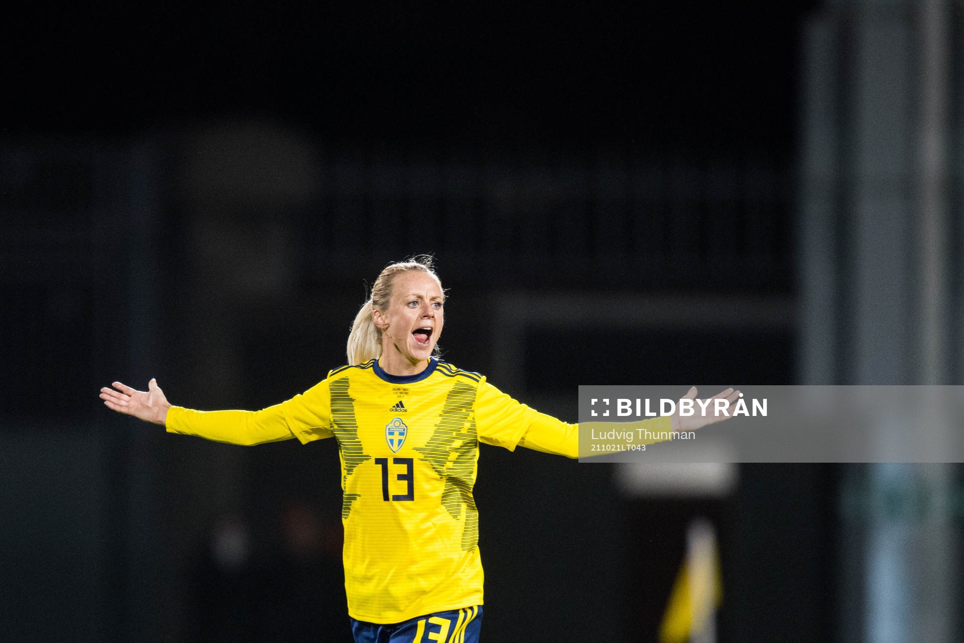 Amanda Ilestedt of Sweden