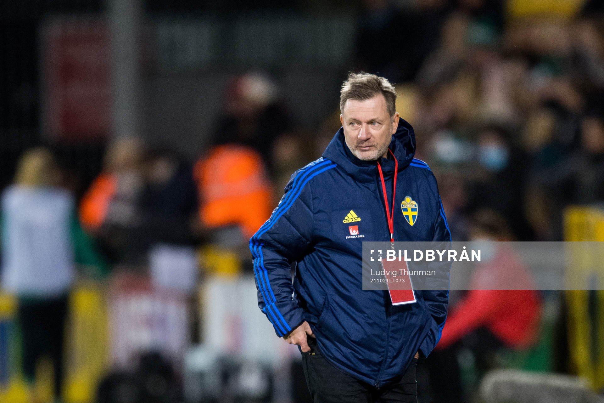 Peter Gerhardsson, head coach of Sweden