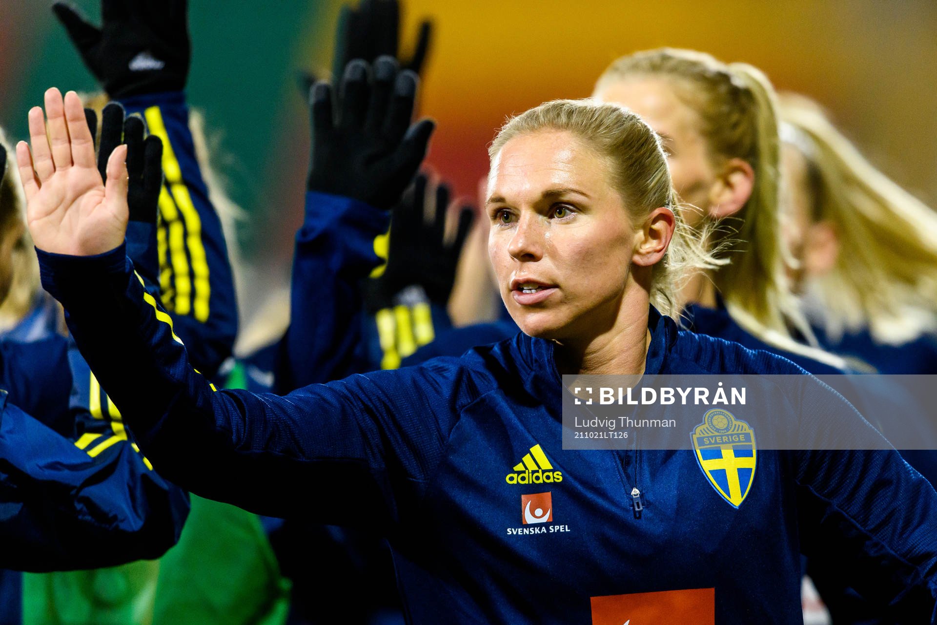 Jonna Andersson of Sweden ahead the FIFA Women's World Cup