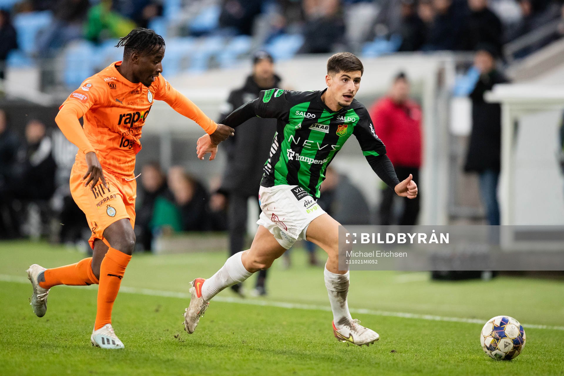 AFC Eskilstunas York Rafael och GAIS Emin Grozdanic