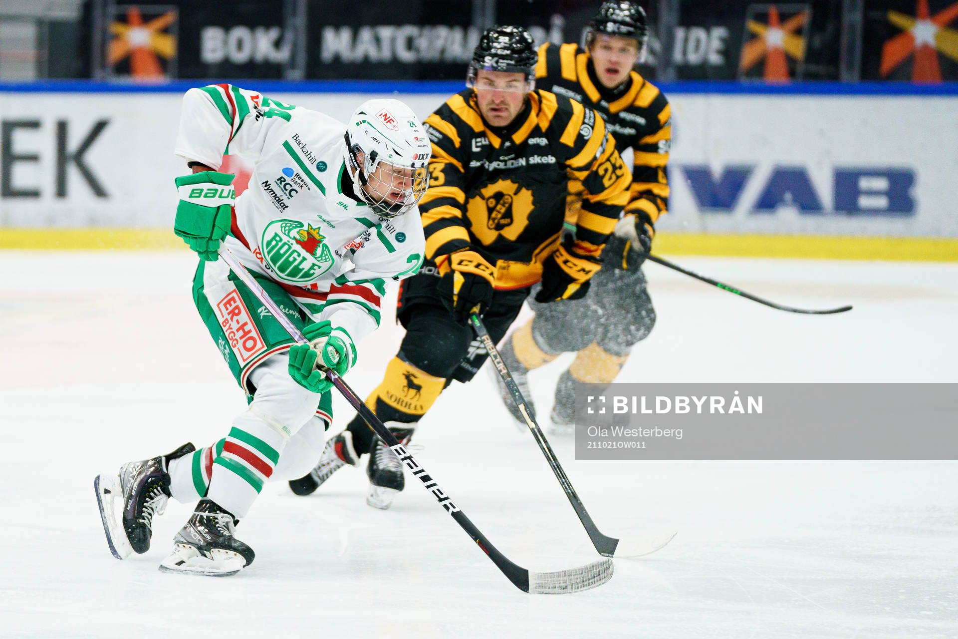 Rögles Marco Kasper och Skellefteås Adam Mascherin
