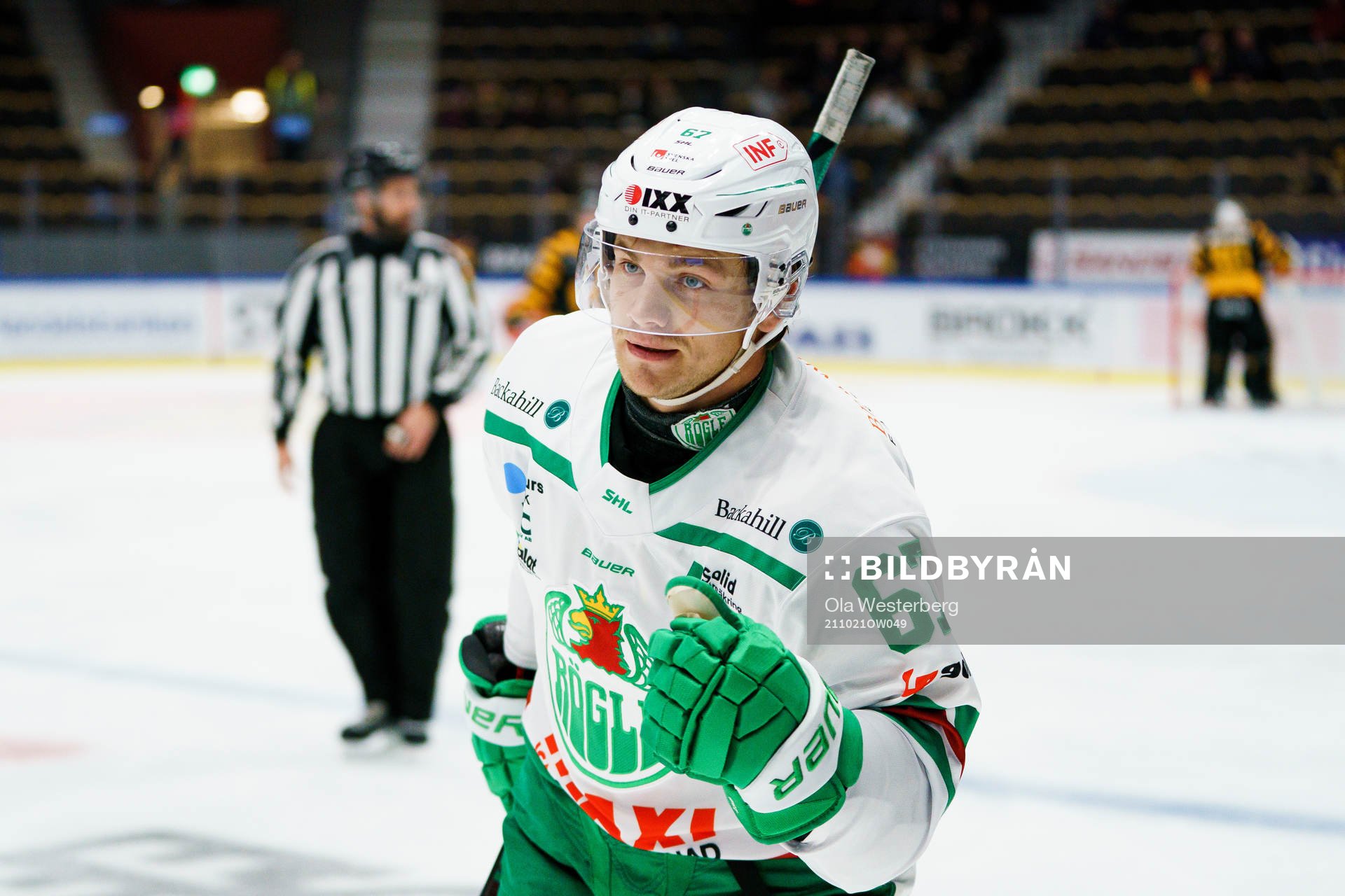 Rögles Leon Bristedt  jublar