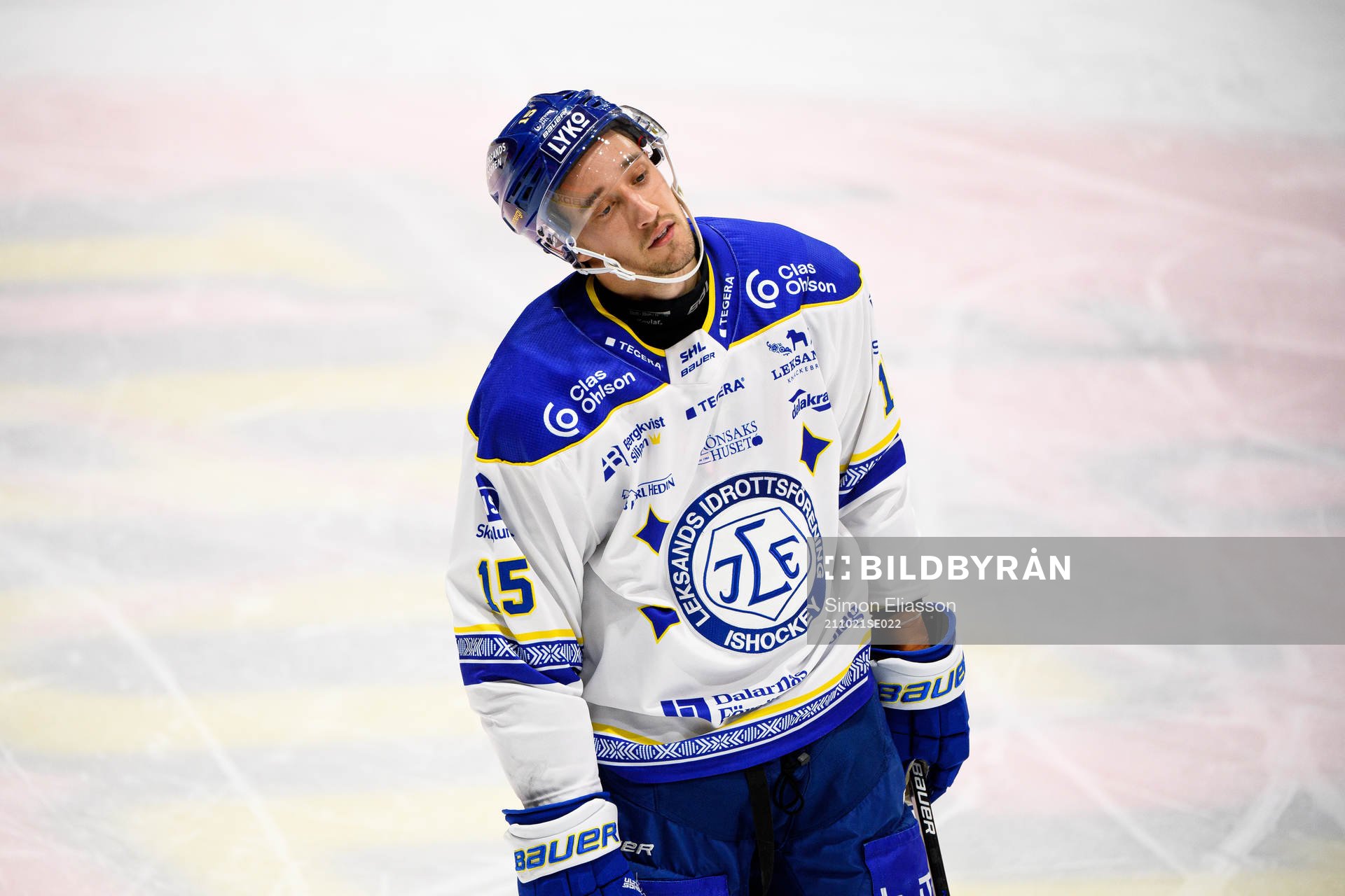 Leksands Max Veronneau deppar
