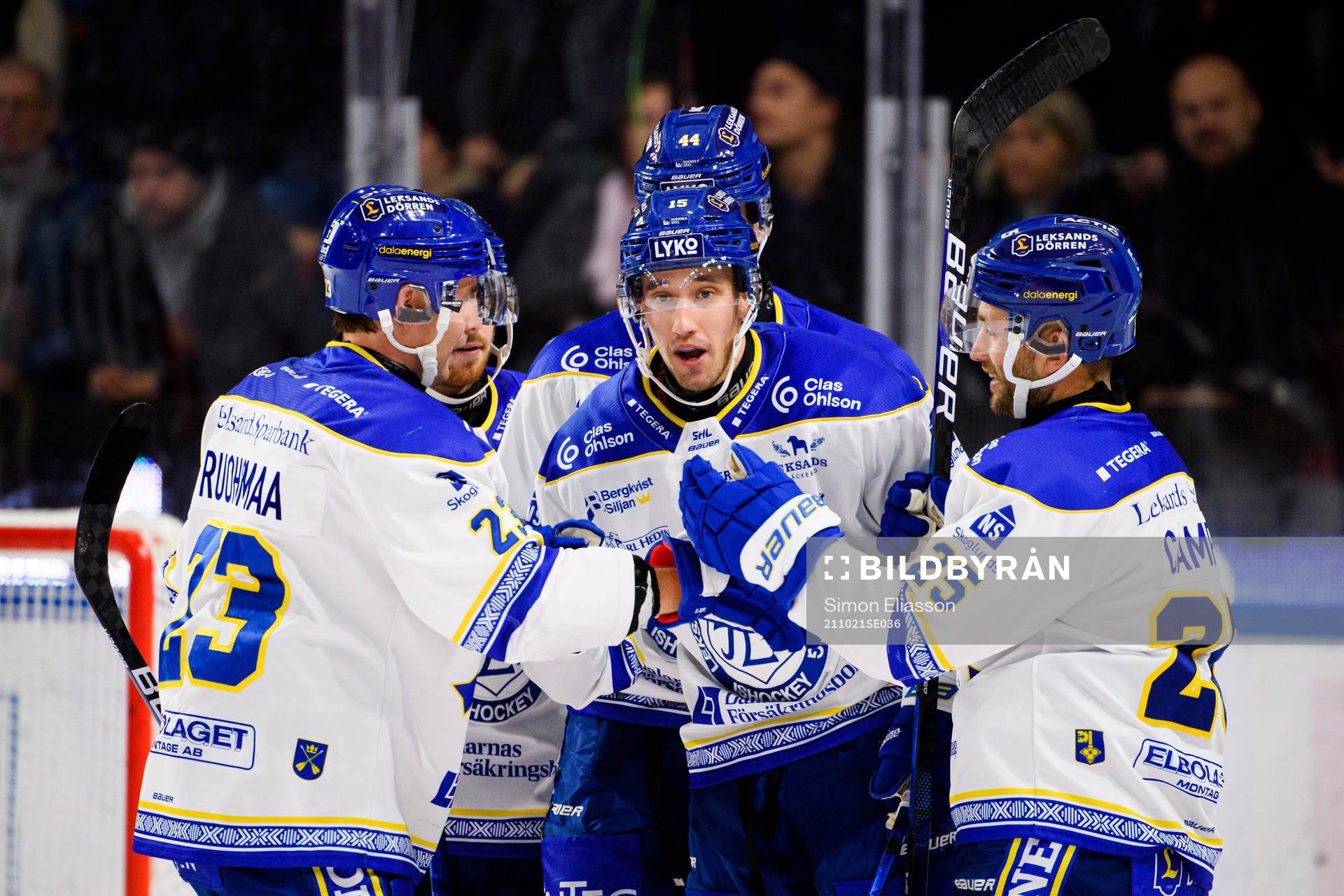 Leksands Max Veronneau jublar