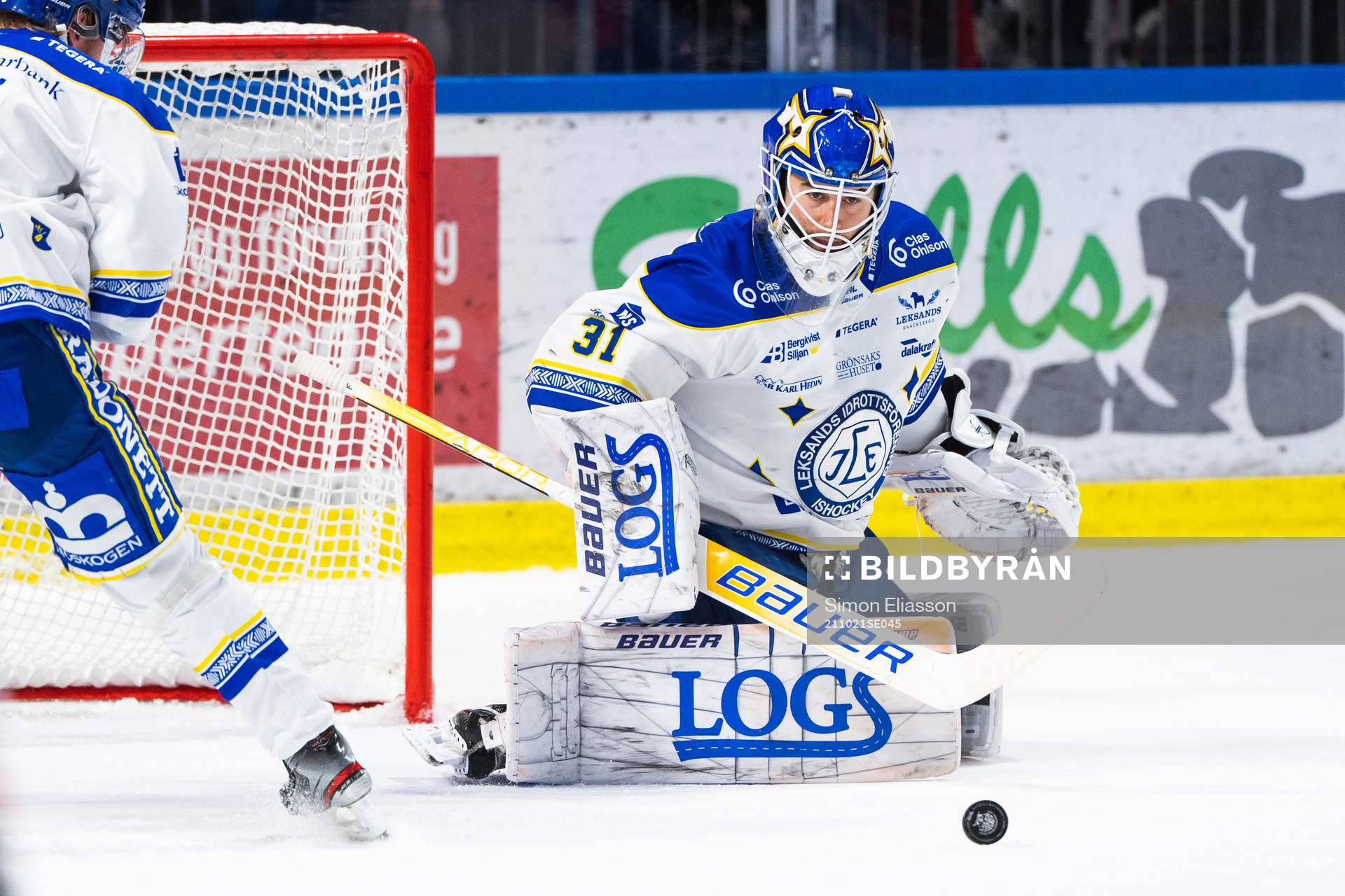 Leksands målvakt Kasimir Kaskisuo