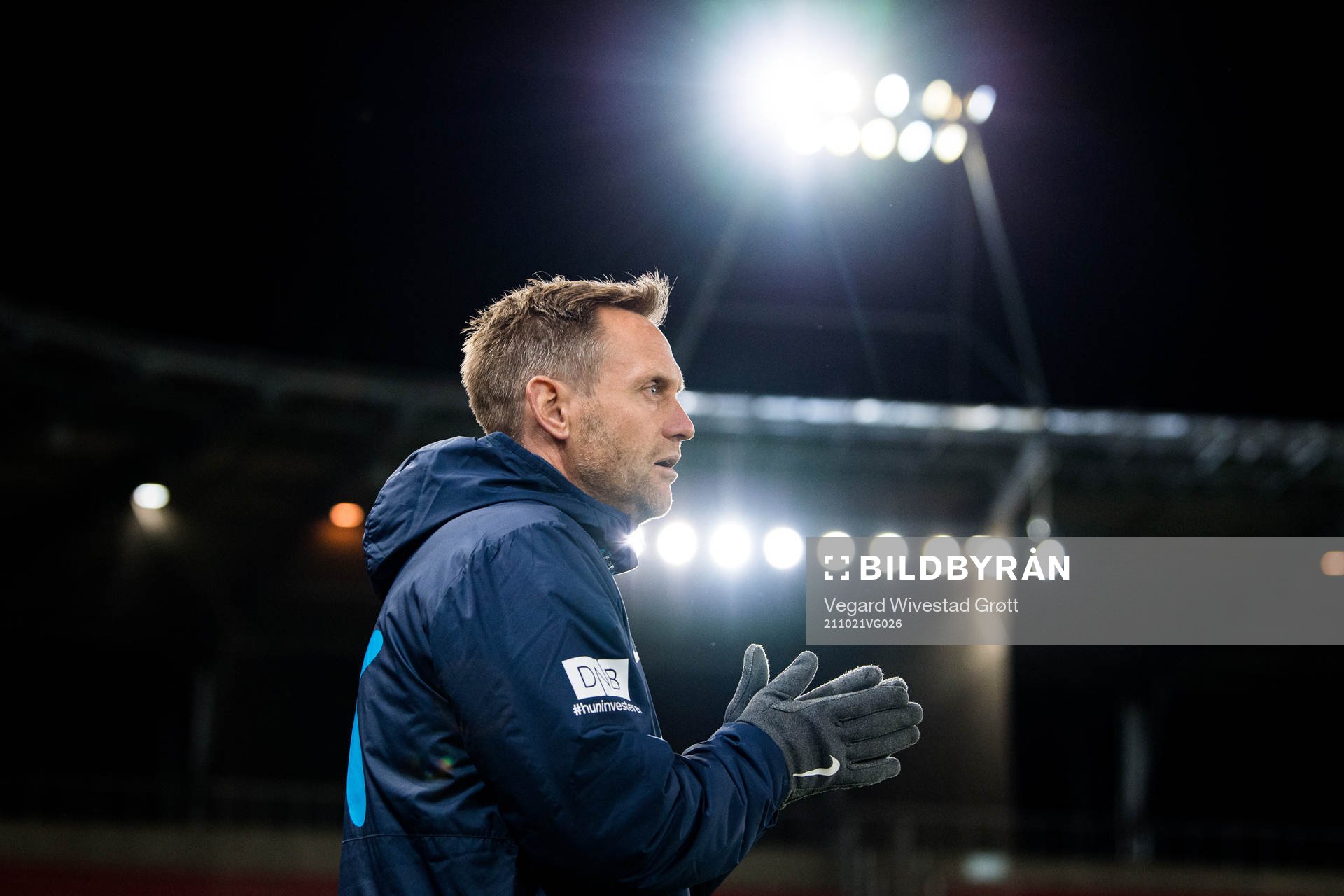 Martin Sjögren, head coach of Norway prior to the FIFA