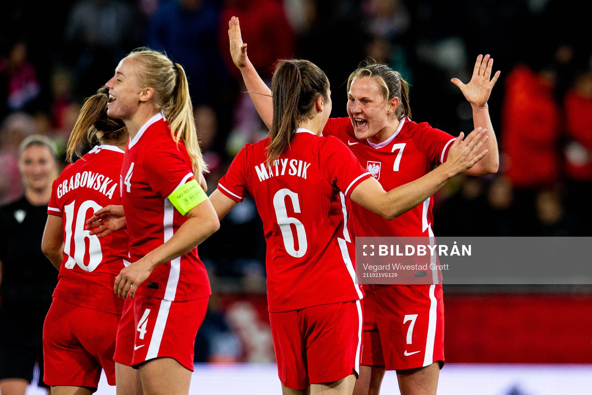 Paulina Dudek, Sylwia Matysik and Małgorzata Mesjasz of