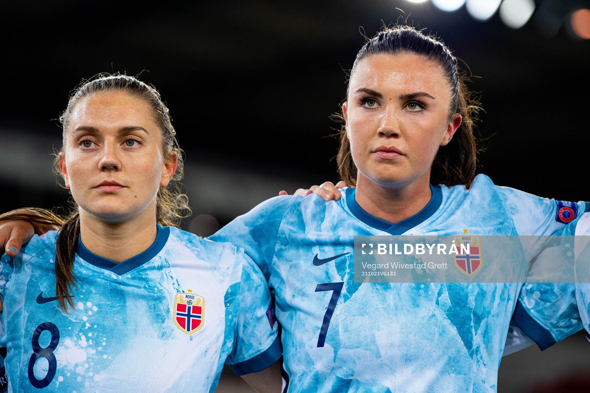 Vilde Bøe Risa and Ingrid Syrstad Engen of Norway