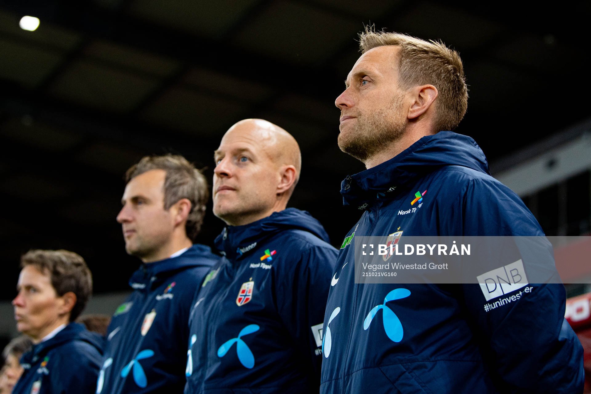 Roger Eskeland, goalkeeper coach, Anders Jacobson,