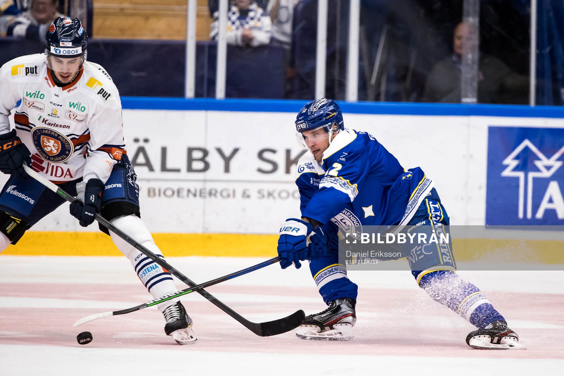 Leksands Fredrik Forsberg och Växjös Hardy Häman Aktell