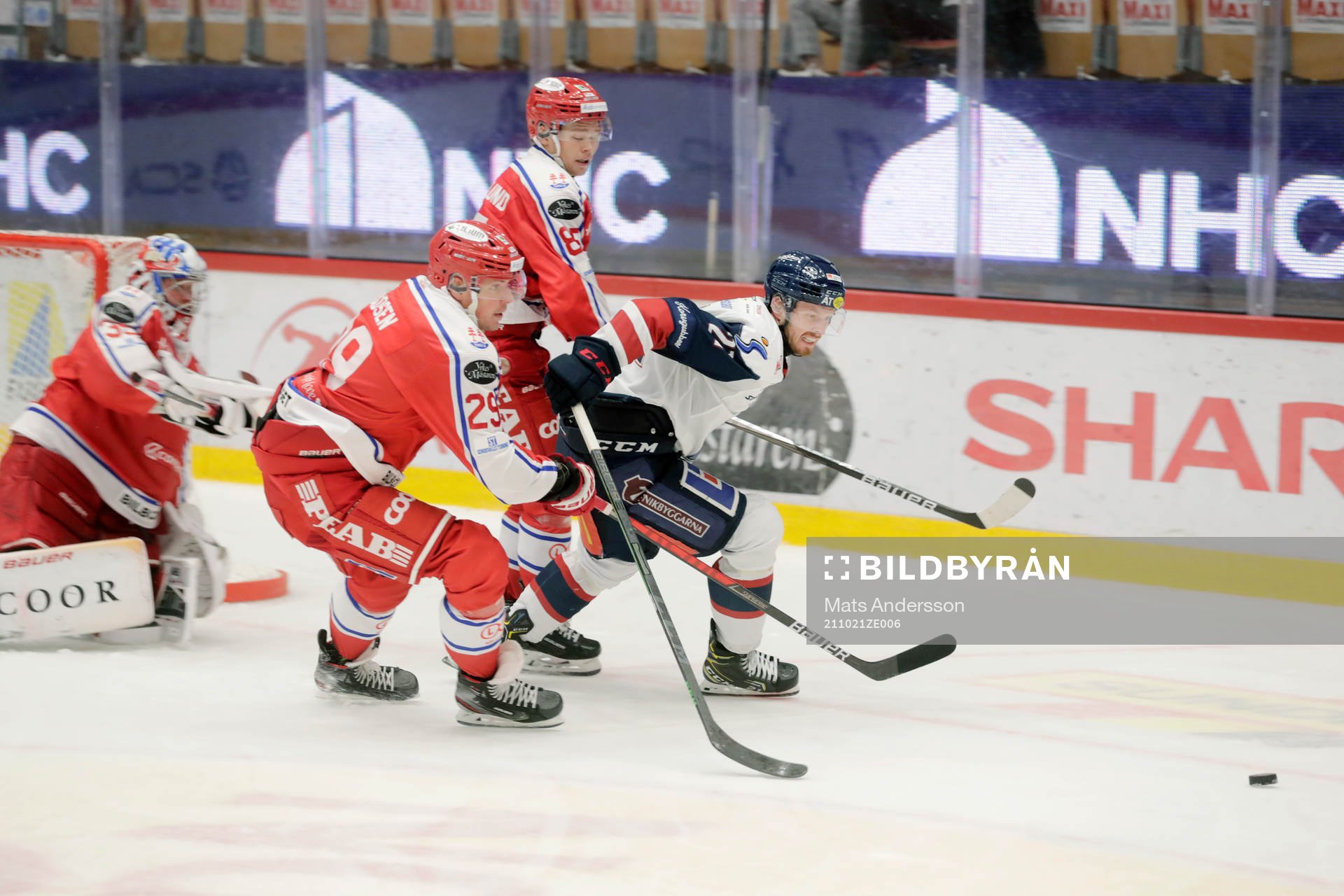 Linköpings Christoffer Ehn och Timrås Morten Madsen