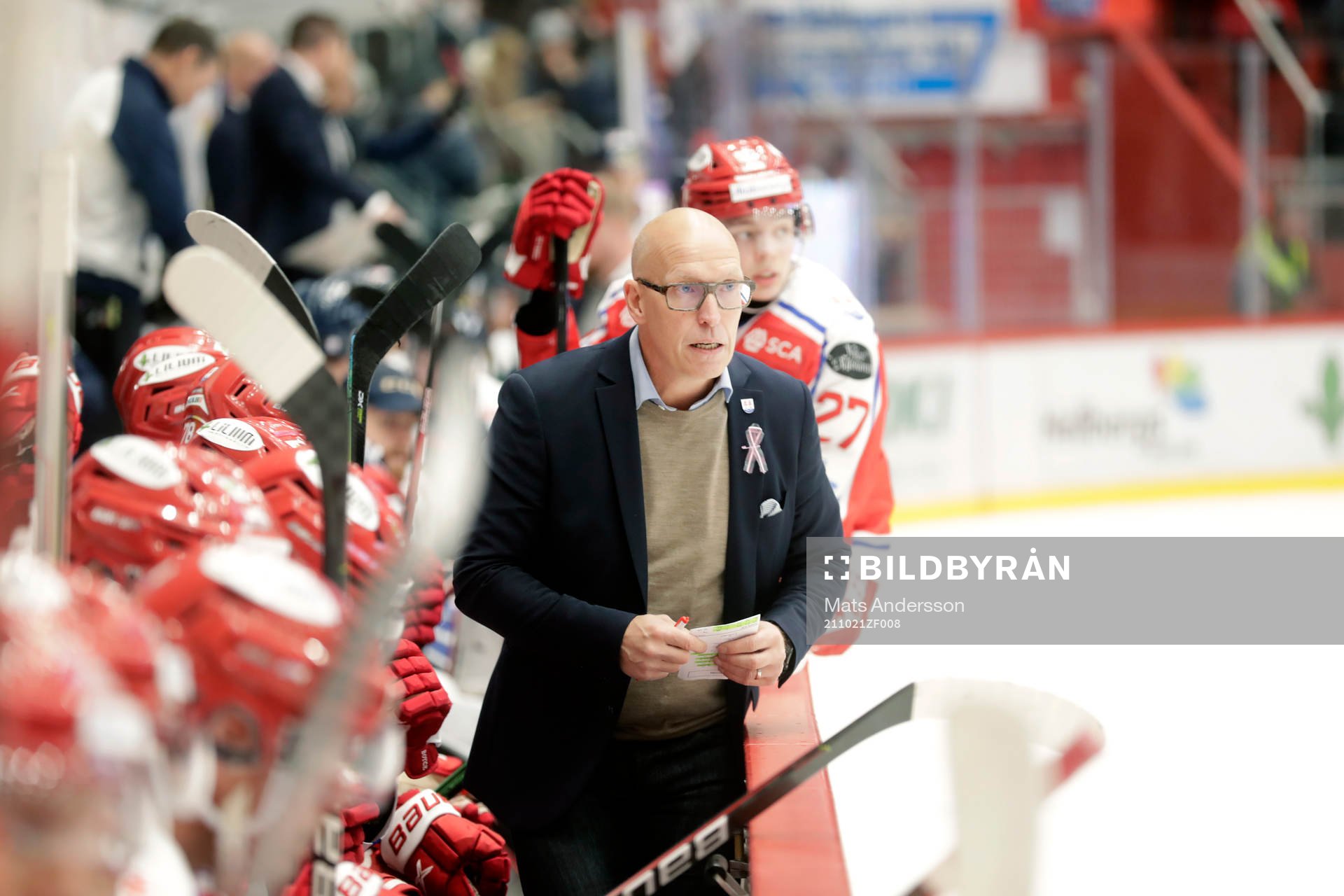 Timrås Fredrik Andersson, tränare