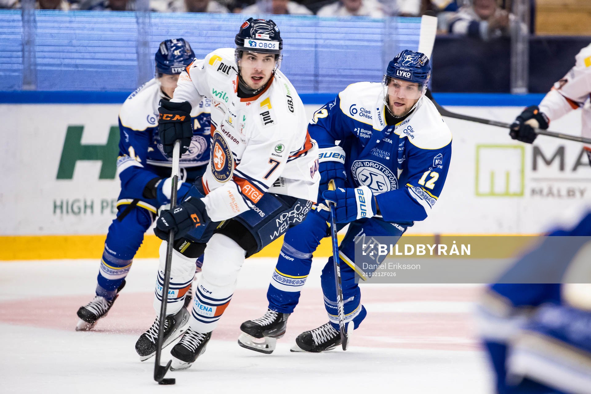 Leksands Fredrik Forsberg och Växjös Hardy Häman Aktell