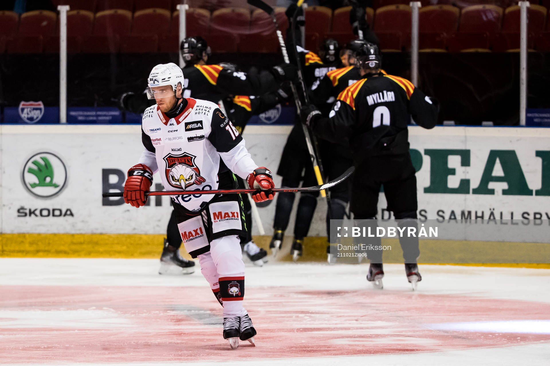 Malmö Redhawks Matias Lassen  deppar