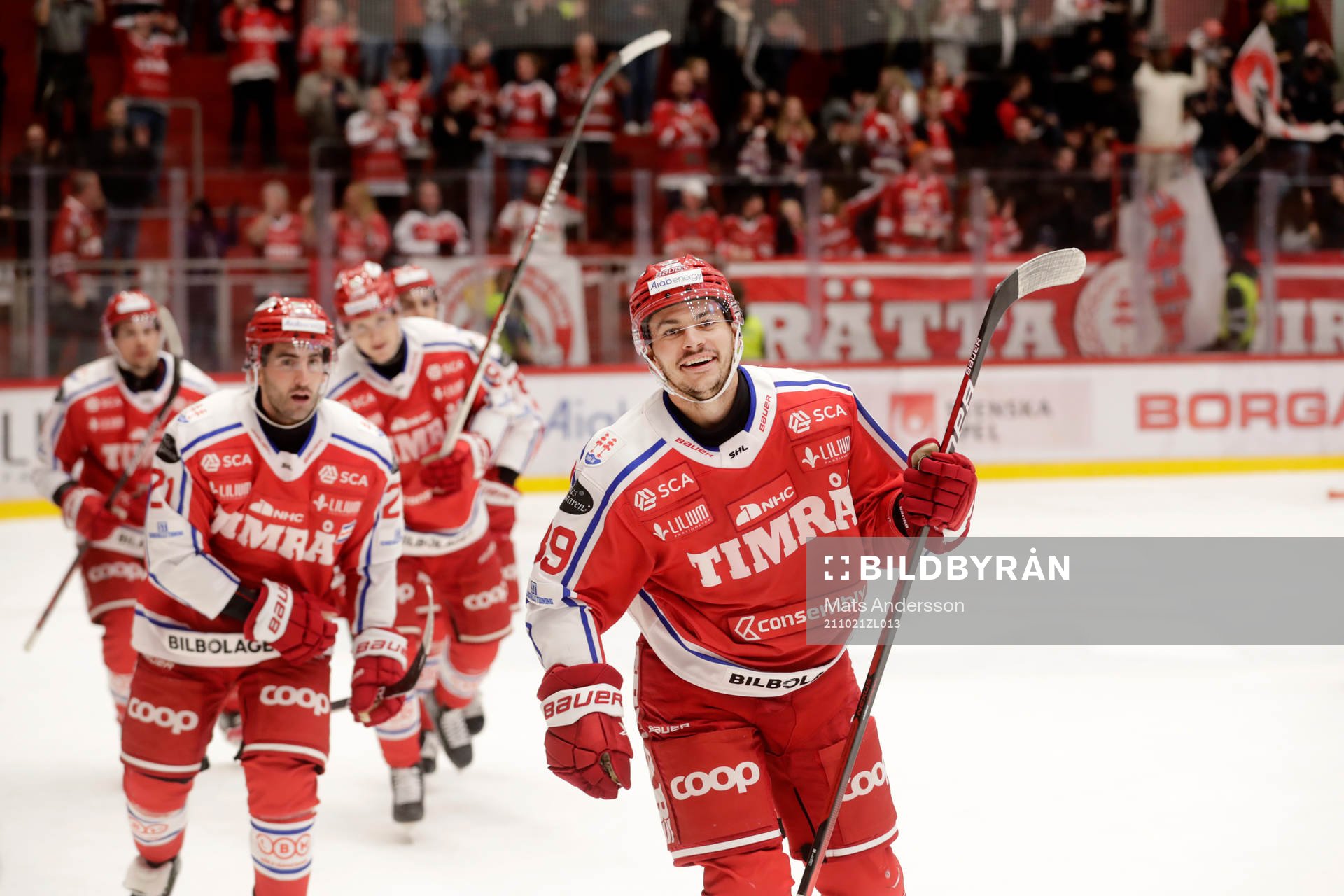 Timrås Ty Rattie jublar
