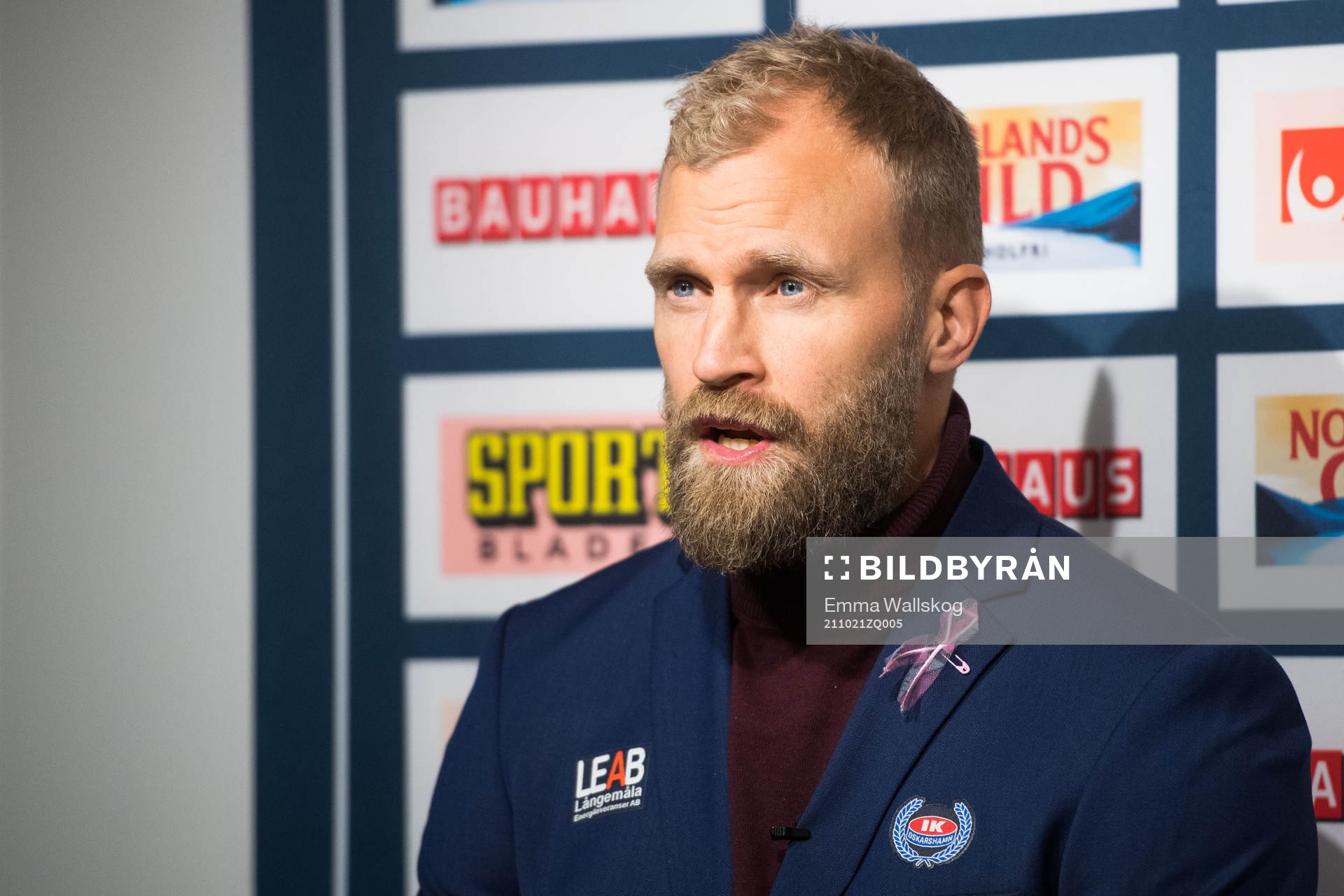 Oskarshamns tränare Mathias Tjärnqvist