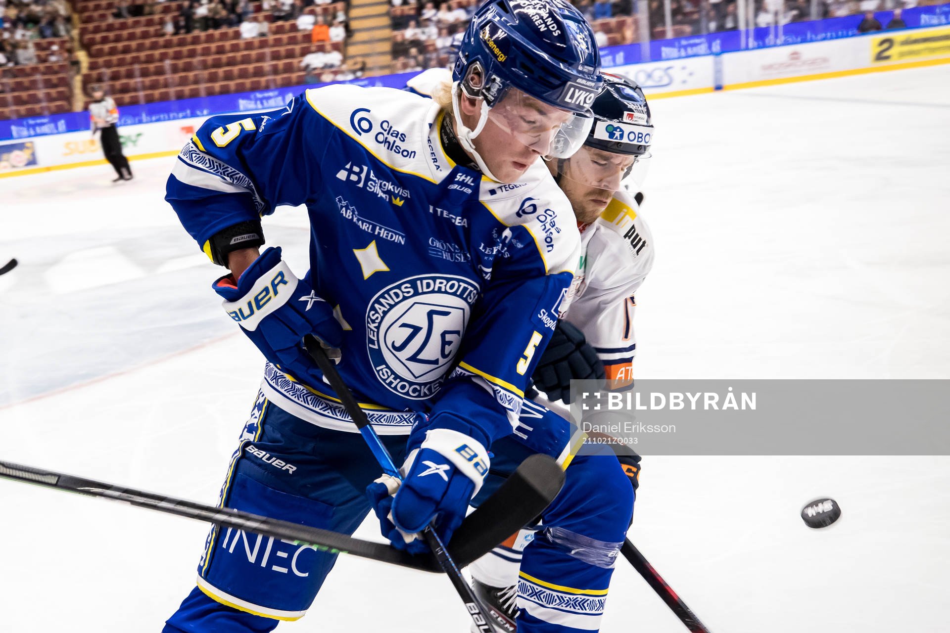 Leksands Calle Själin och Växjös Emil Forslund