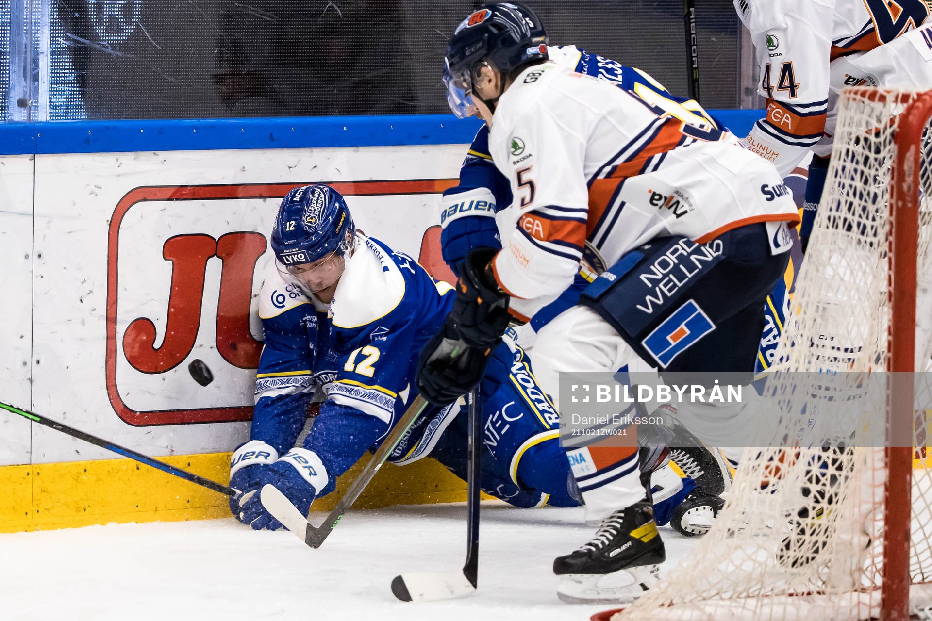 Leksands Fredrik Forsberg och Växjös Juuso Vainio