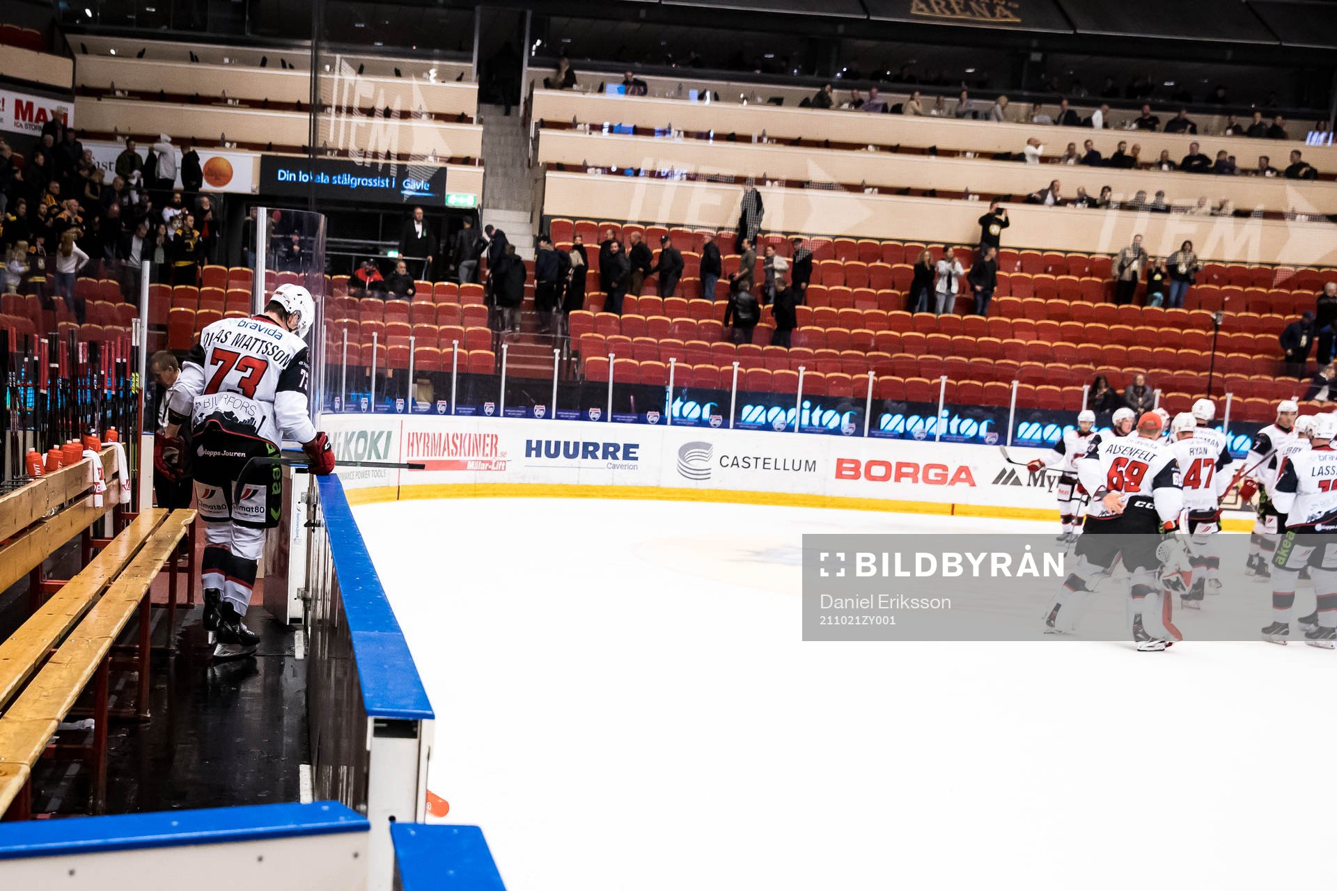 Malmö Redhawks Adam Ollas Mattsson deppar