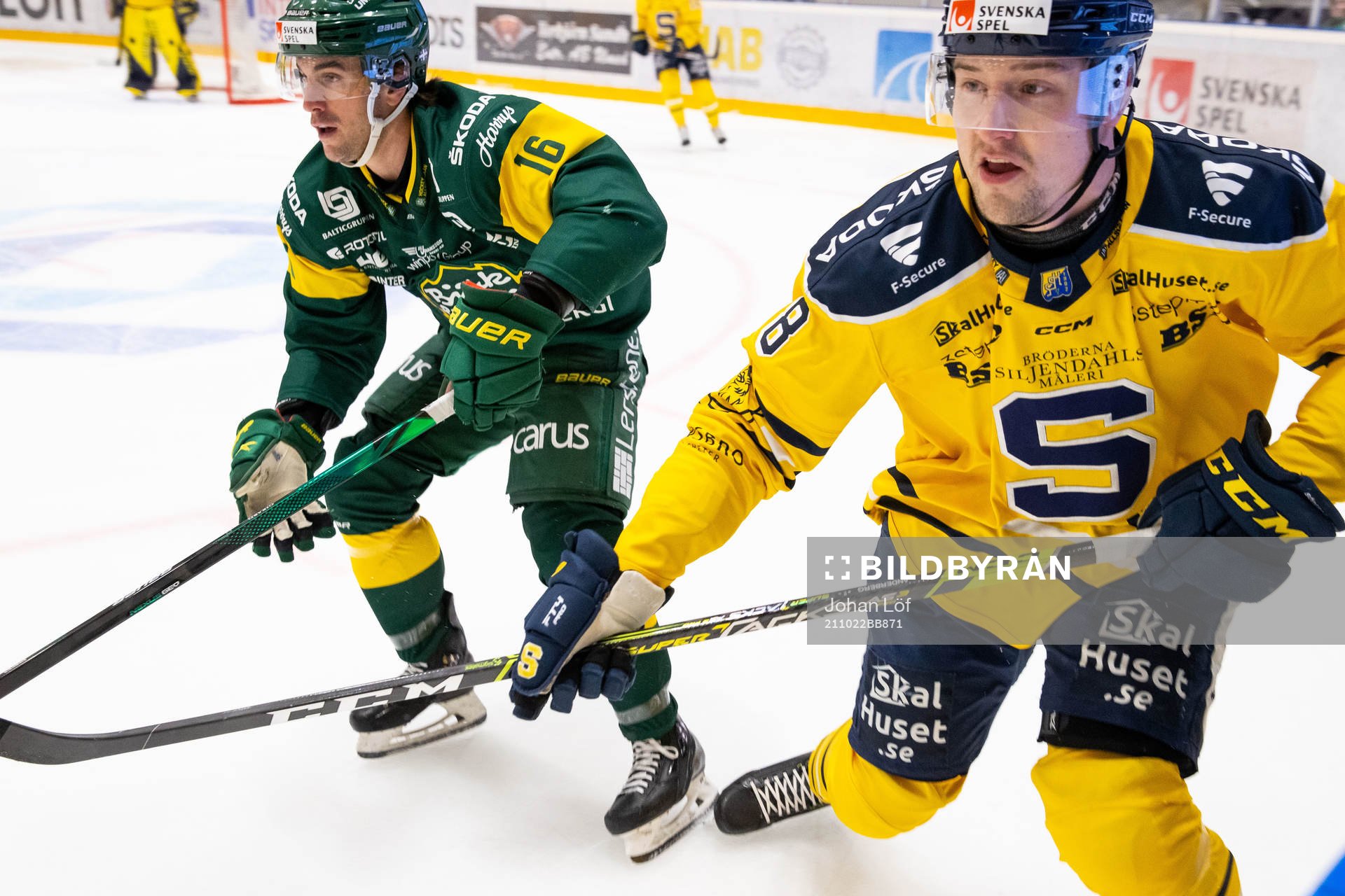 Södertäljes Alexander Anderberg och Björklövens Félix