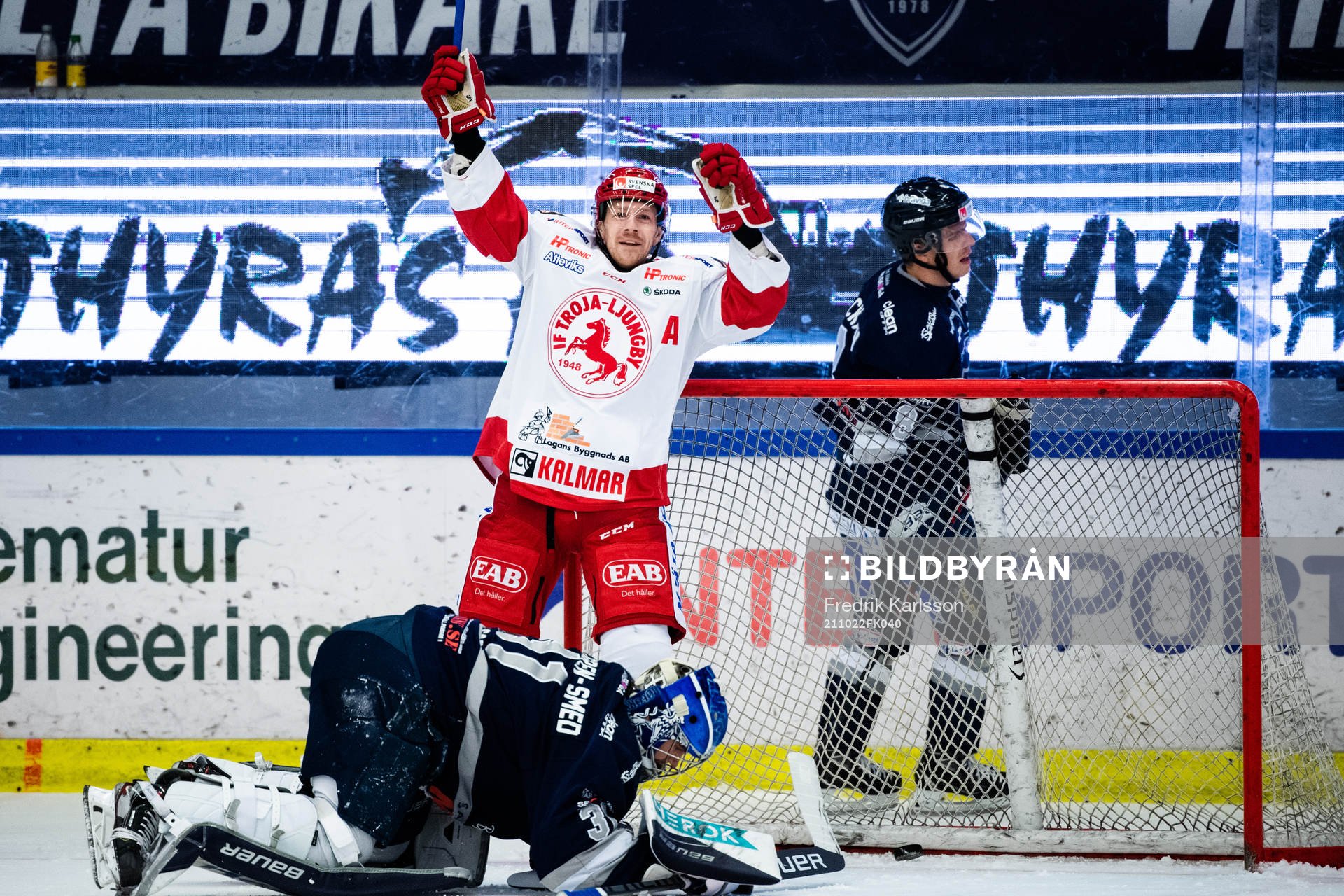 Troja-Ljungbys  Joakim Hillding  jublar
