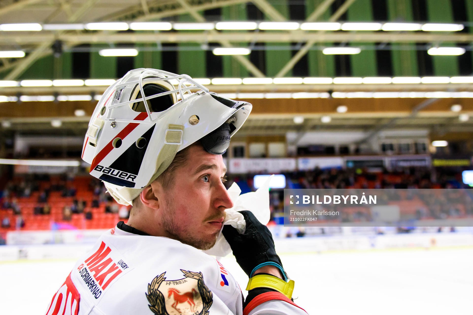 Troja-Ljungbys  Troja-Ljungbys målvakt Anton Svensson