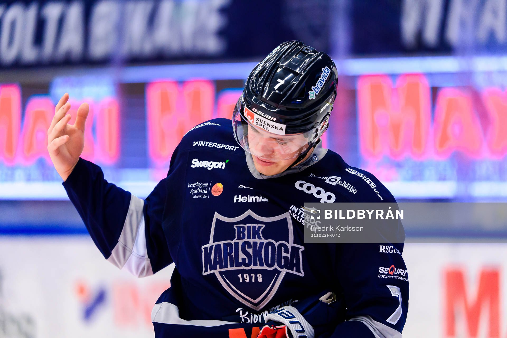 Karlskogas Oscar Eriksson deppar