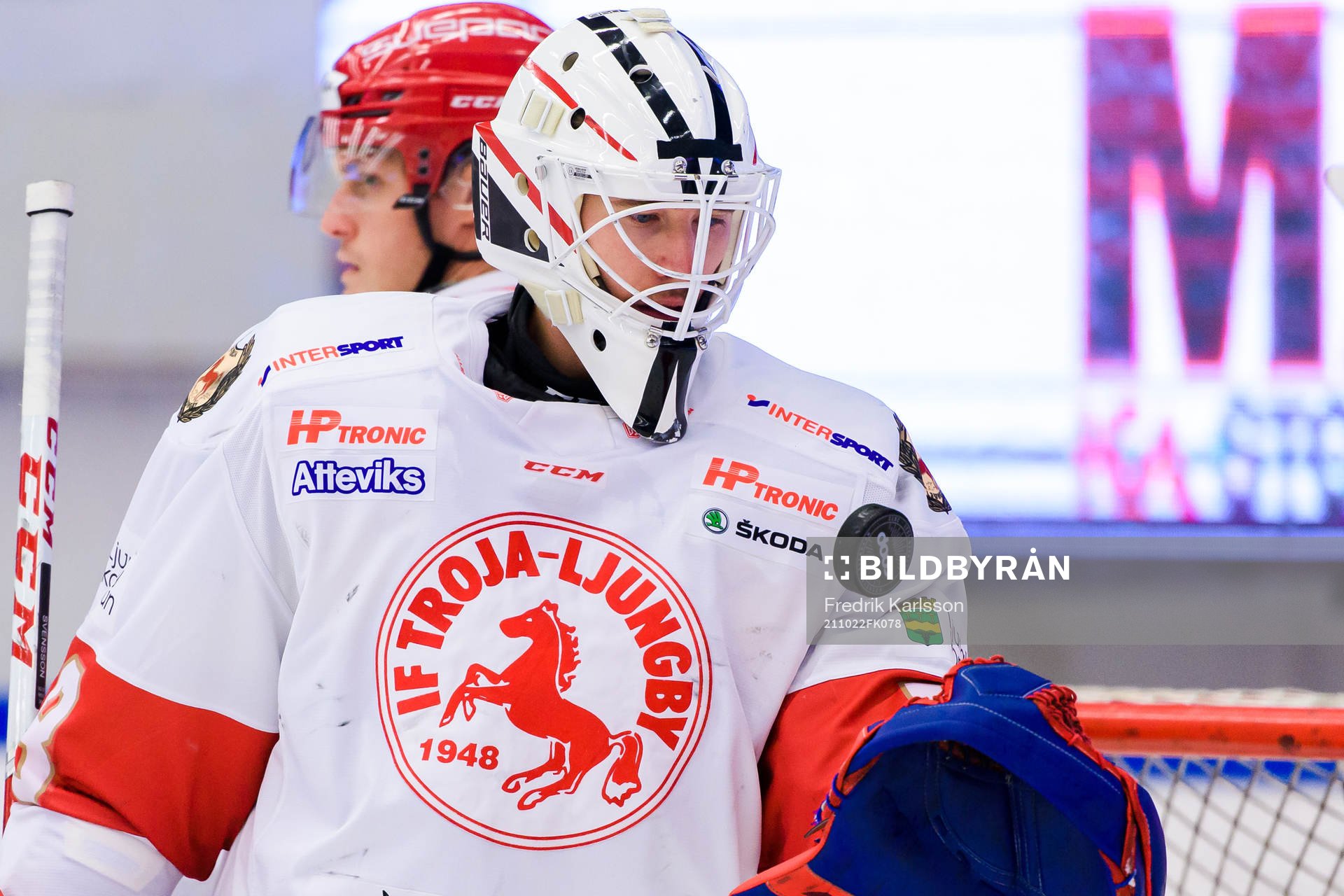 Troja-Ljungbys  Troja-Ljungbys målvakt Anton Svensson