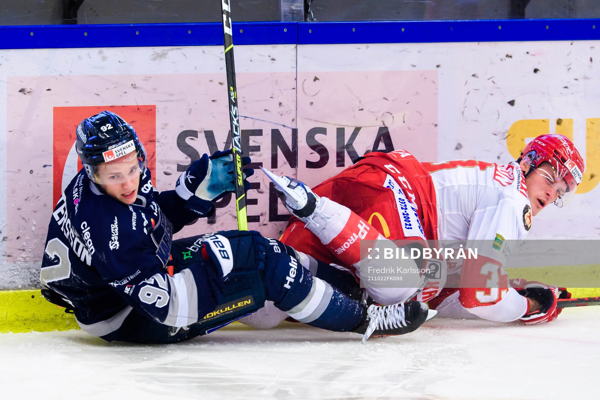 Karlskogas Hugo Pettersson och Troja-Ljungbys  Daniel