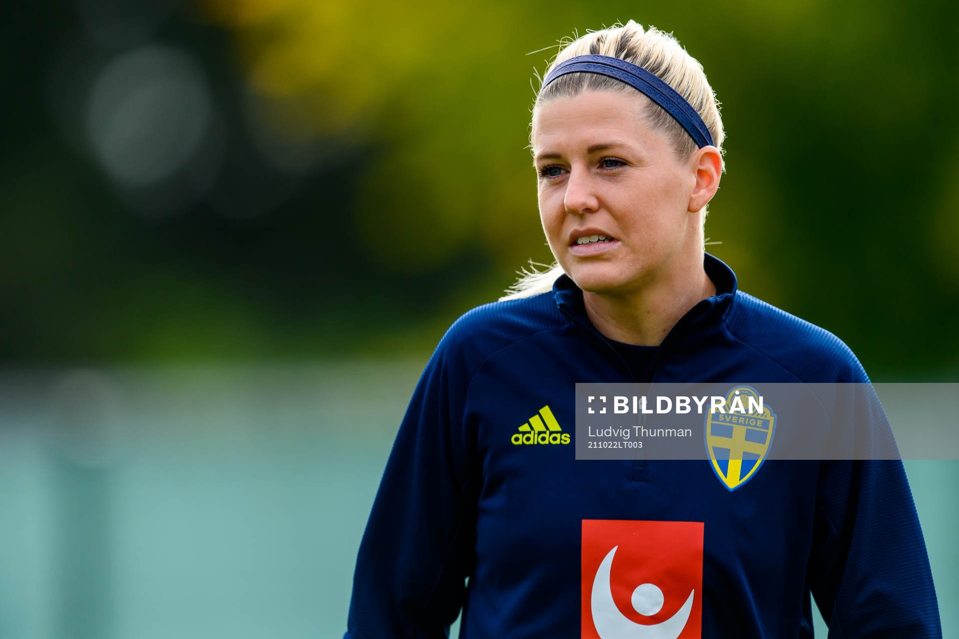 Olivia Schough of the Swedish women's national football team