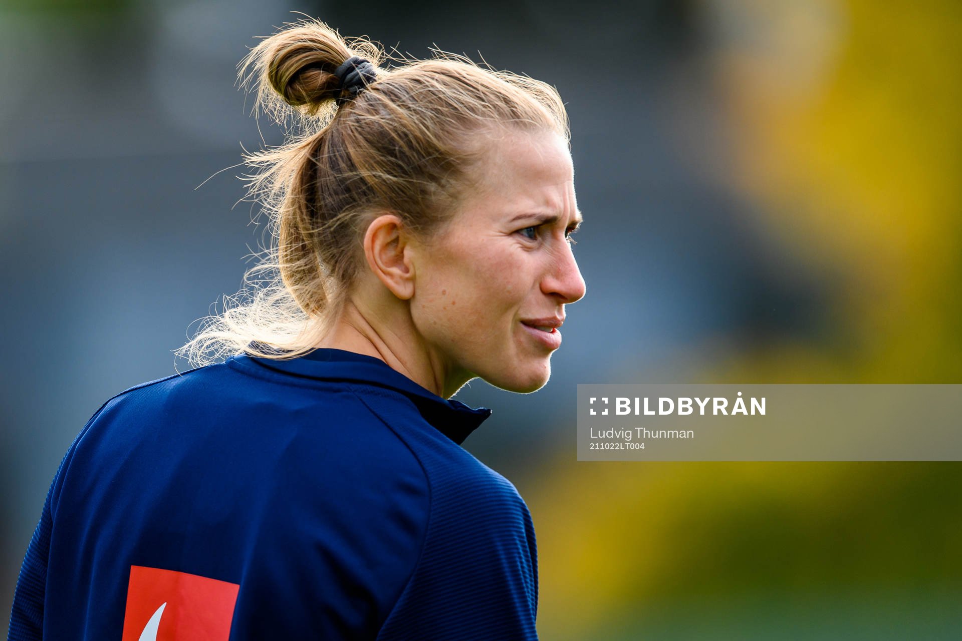 Emma Berglund of the Swedish women's national football team