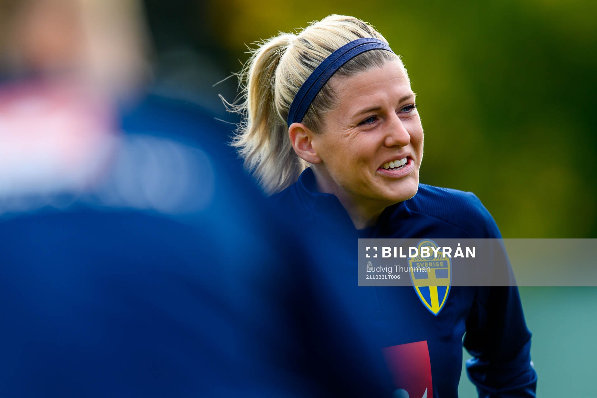 Olivia Schough of the Swedish women's national football team