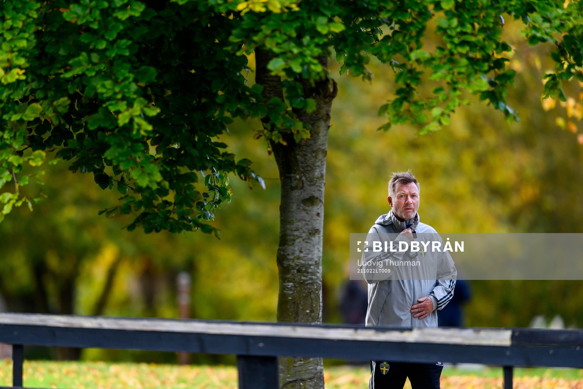 Peter Gerhardsson, head coach of the Swedish women's