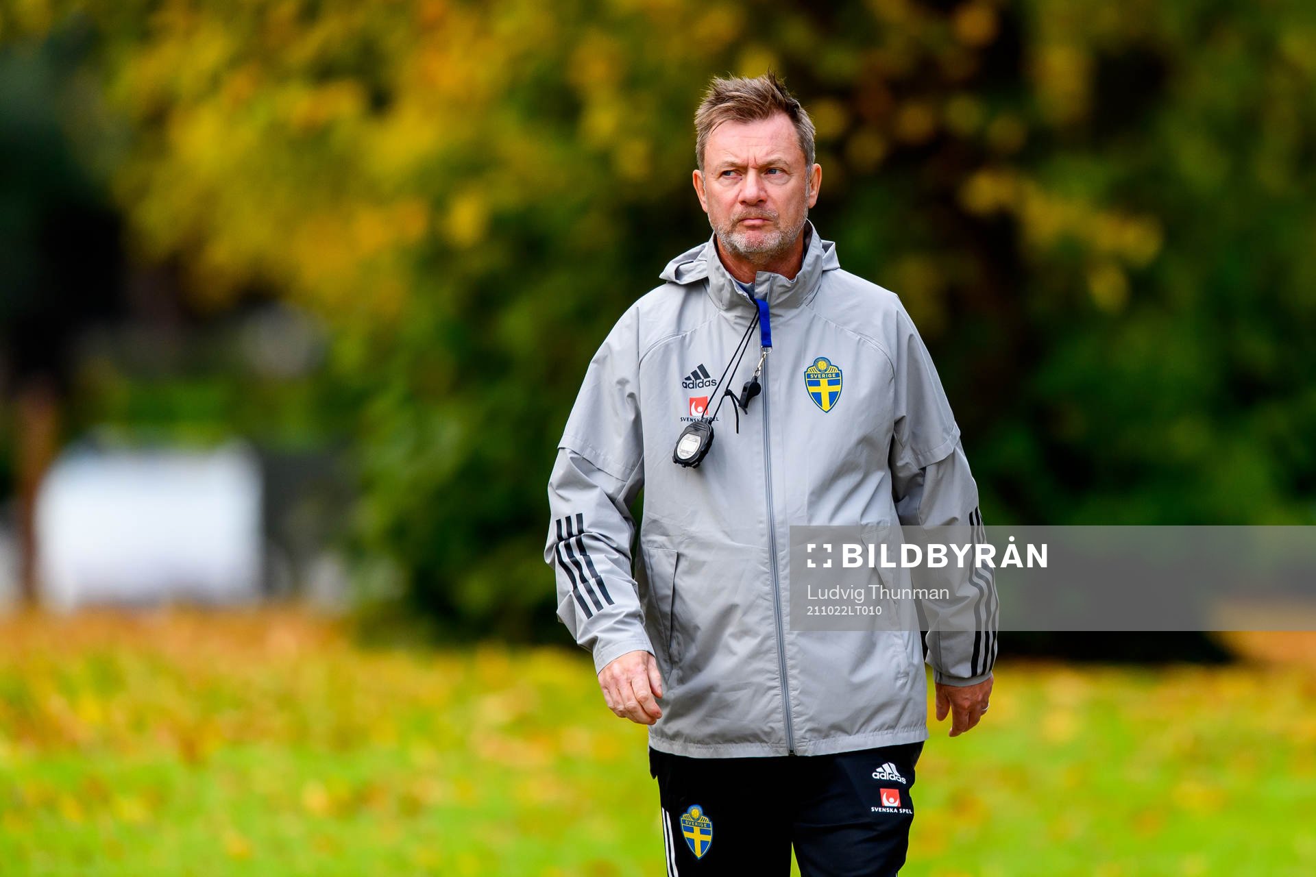 Peter Gerhardsson, head coach of the Swedish women's