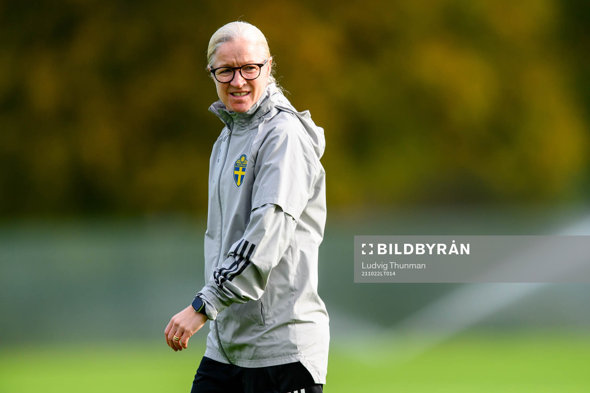 Victoria Sandell, assistant coach of the Swedish women's