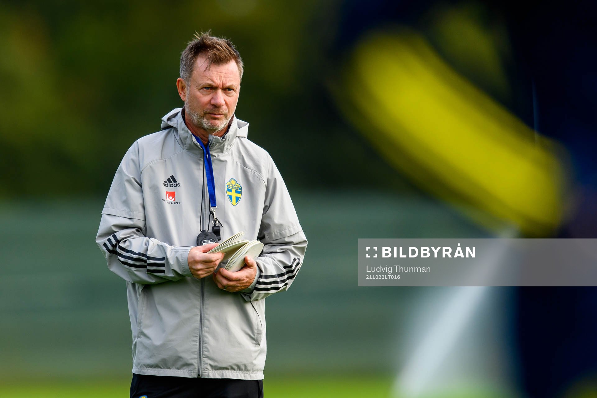 Peter Gerhardsson, head coach of the Swedish women's