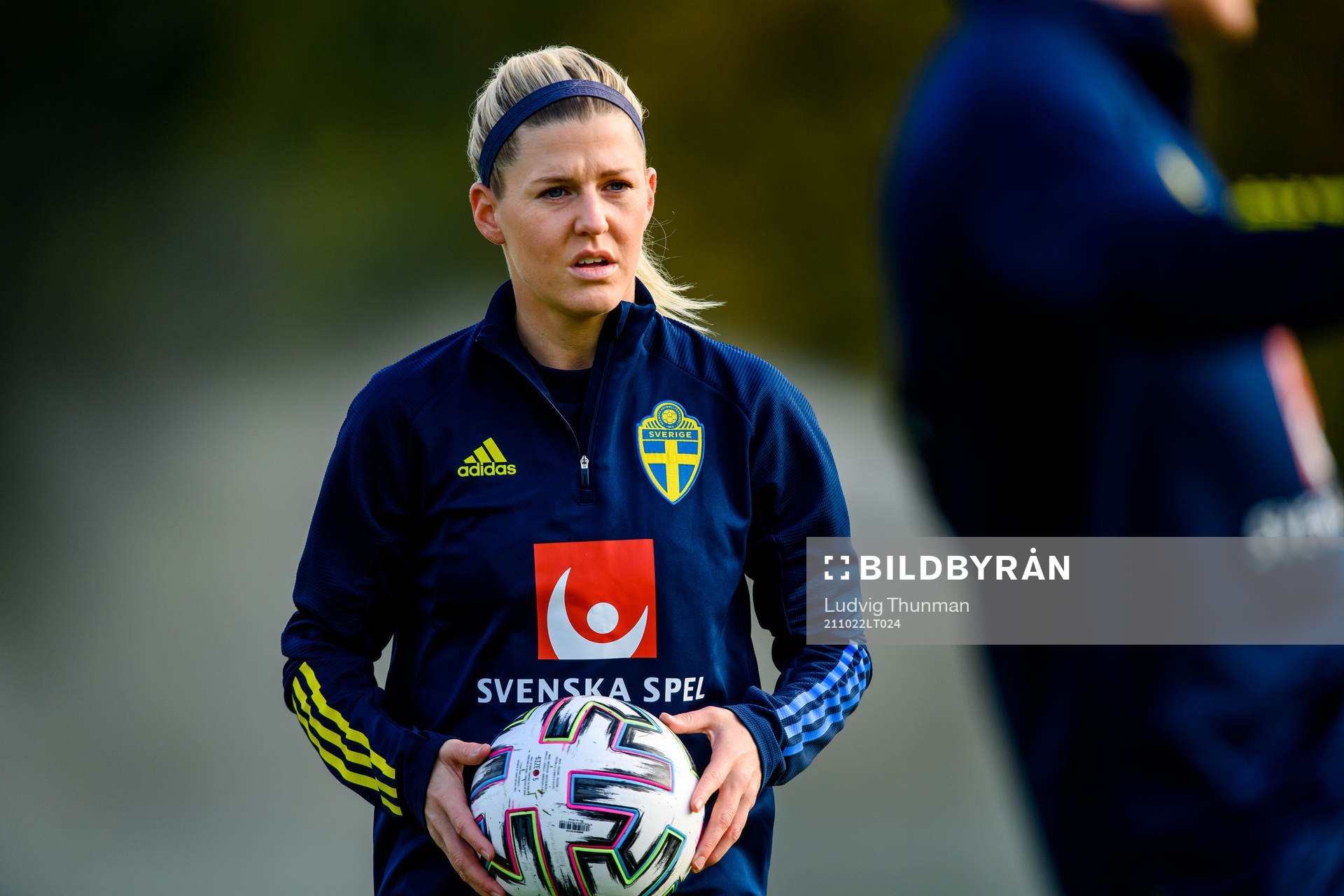 Olivia Schough of the Swedish women's national football team