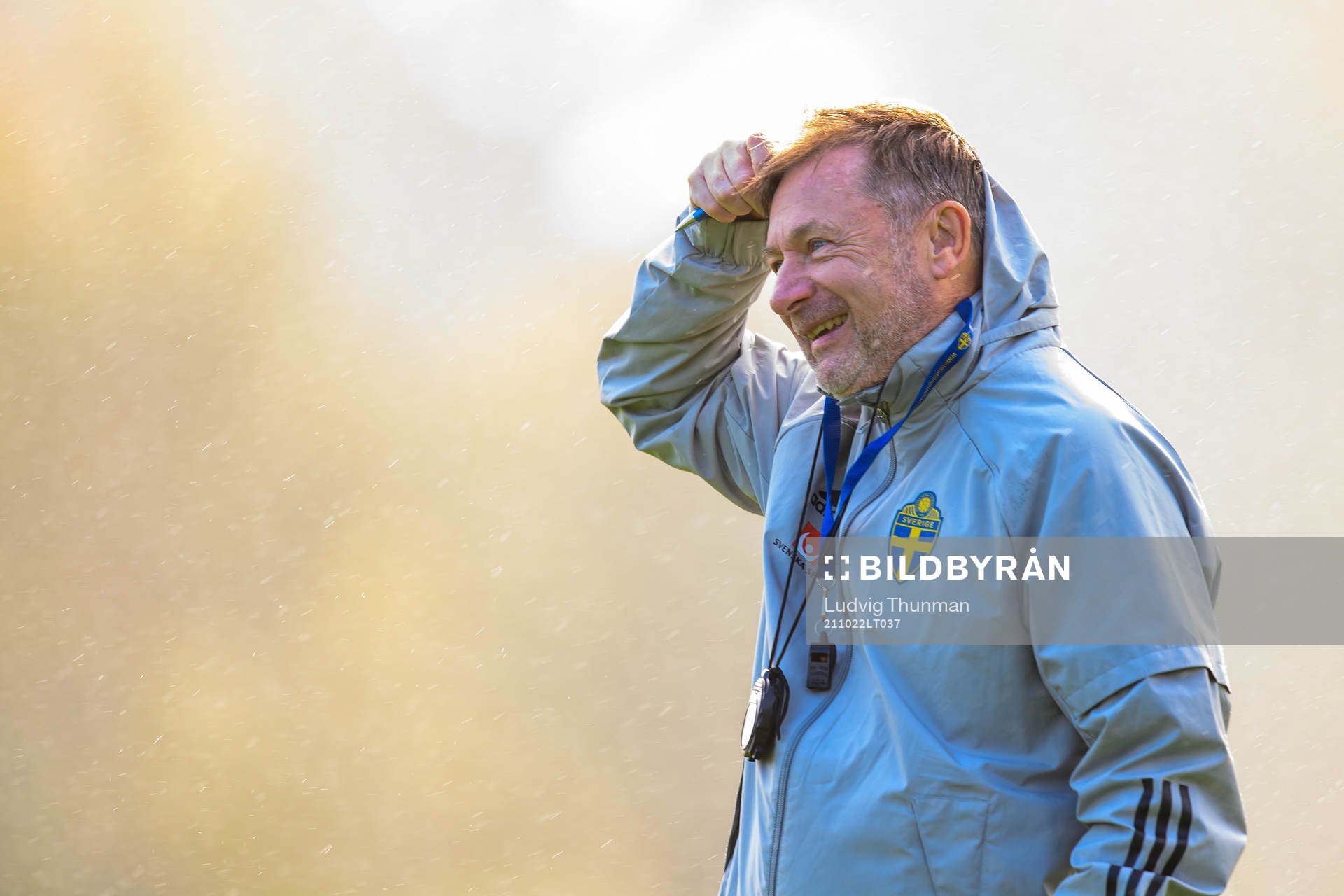 Peter Gerhardsson, head coach of the Swedish women's