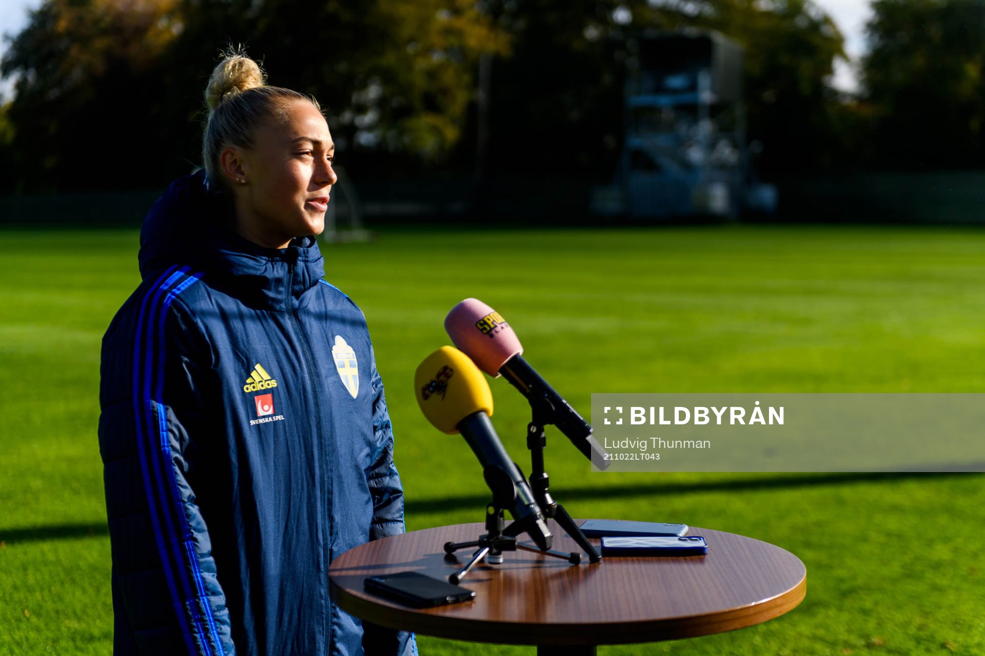 Hanna Bennison of the Swedish women's national football