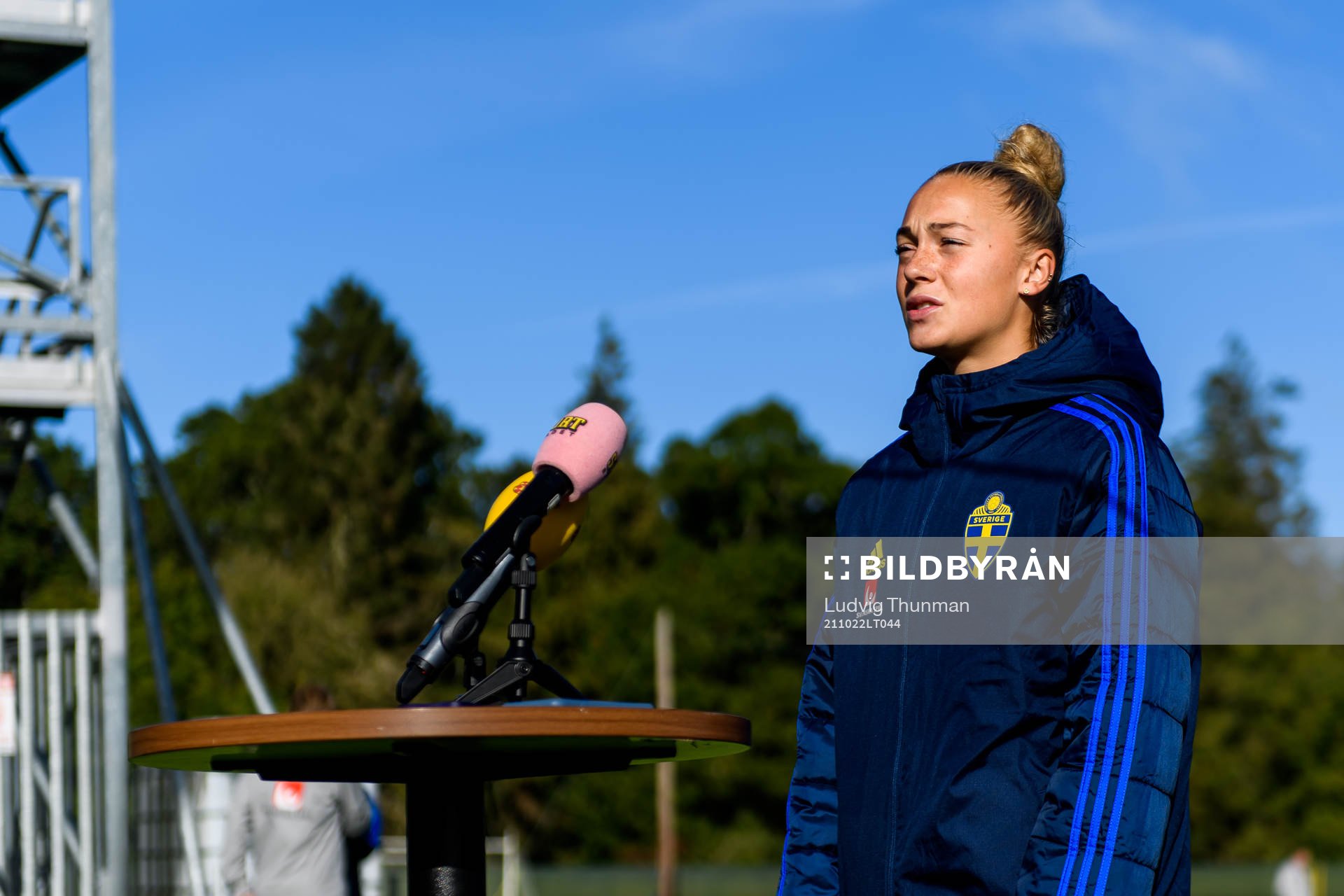 Hanna Bennison of the Swedish women's national football