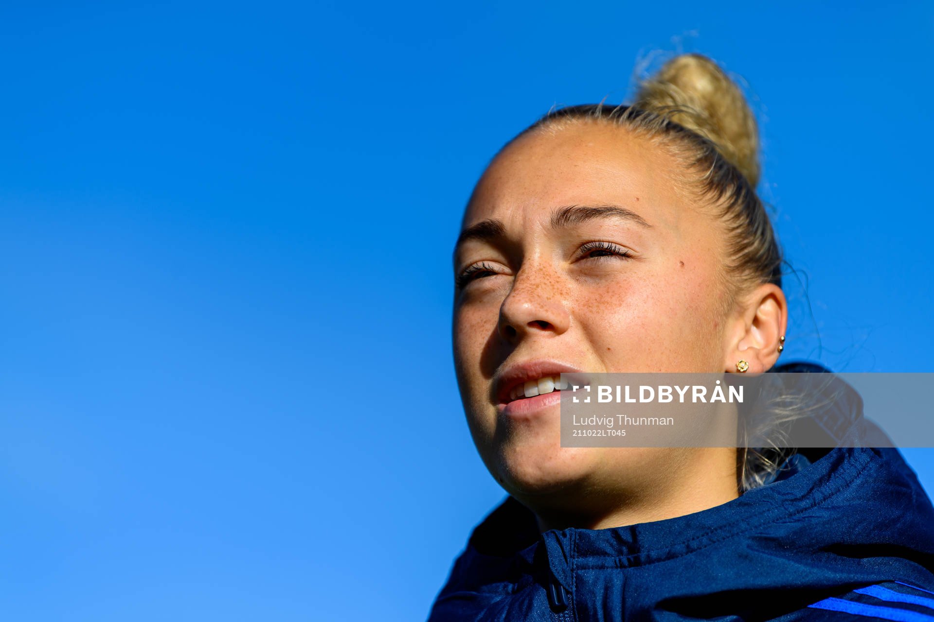 Hanna Bennison of the Swedish women's national football