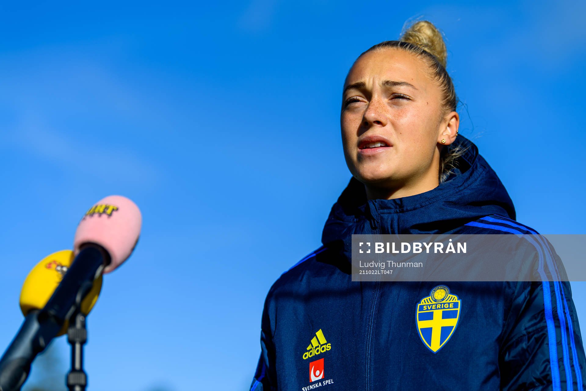 Hanna Bennison of the Swedish women's national football