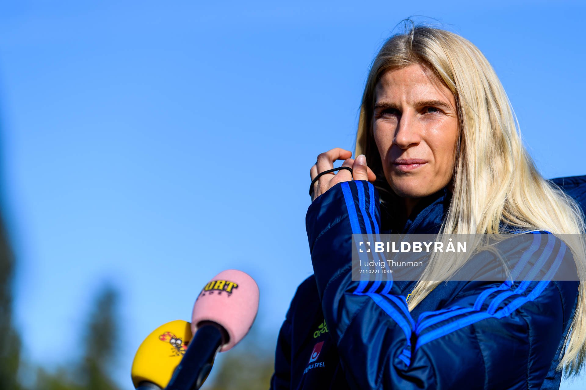 Sofia Jakobsson of the Swedish women's national football