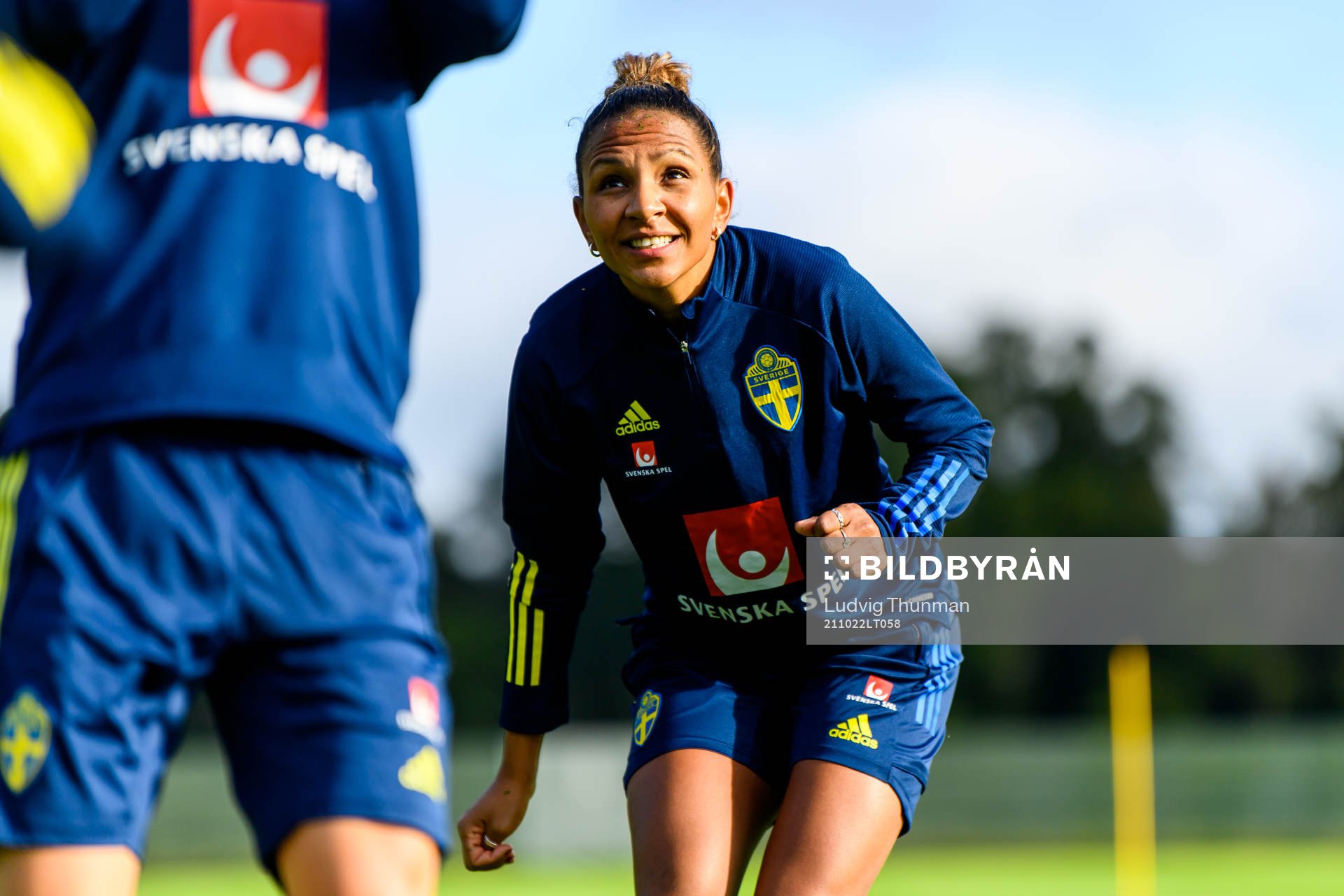 Madelen Janogy of the Swedish women's national football team