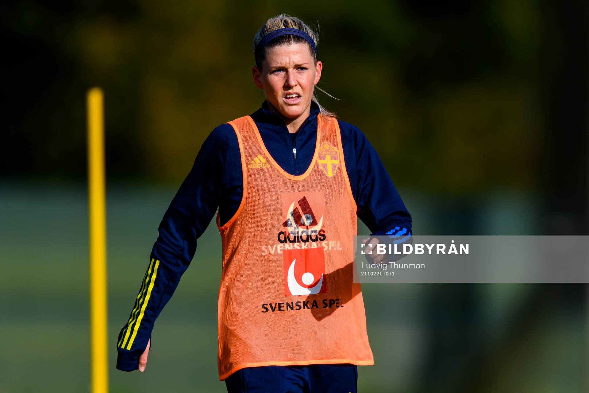 Olivia Schough of the Swedish women's national football team