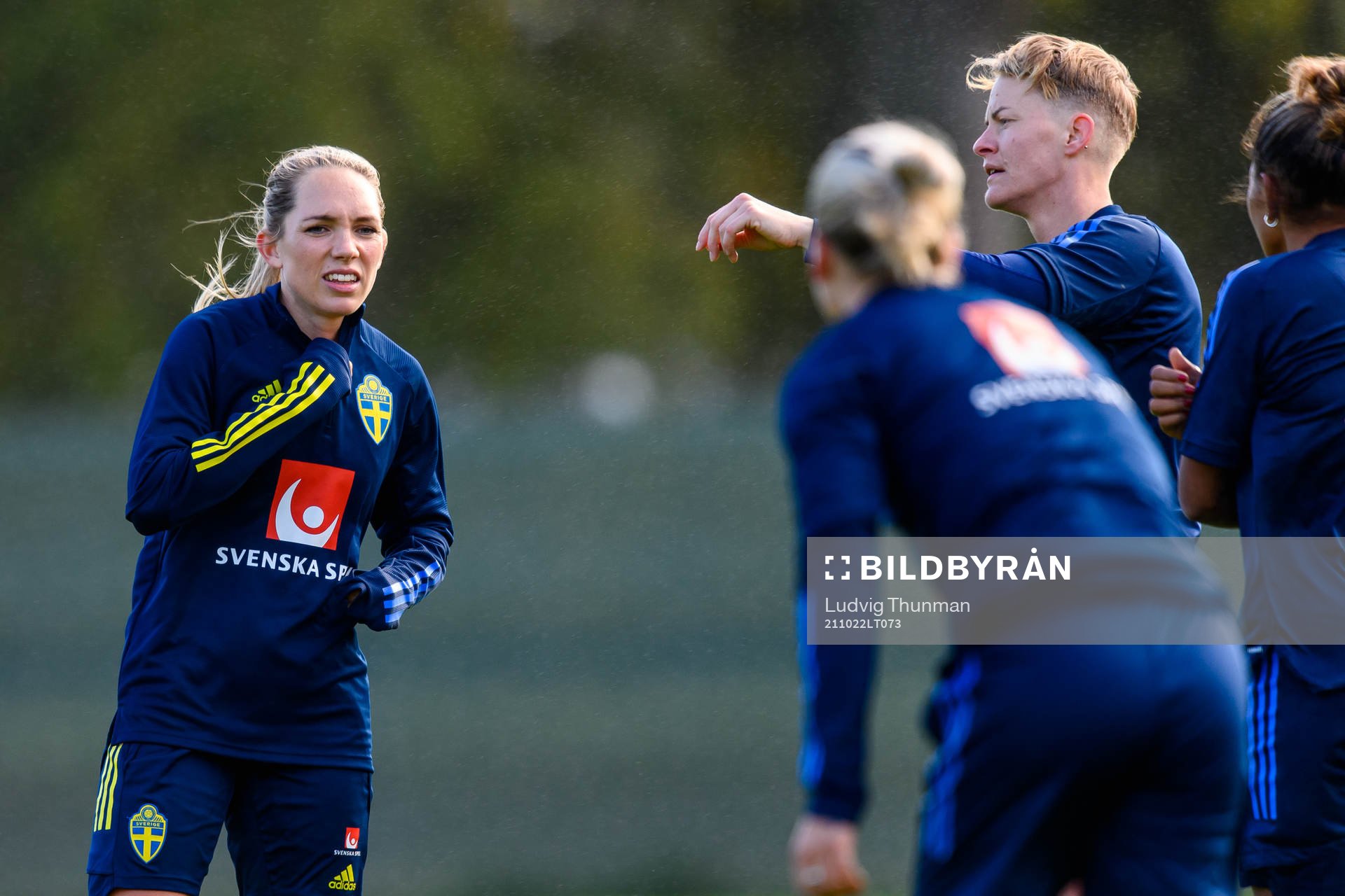 Elin Rubensson of the Swedish women's national football team