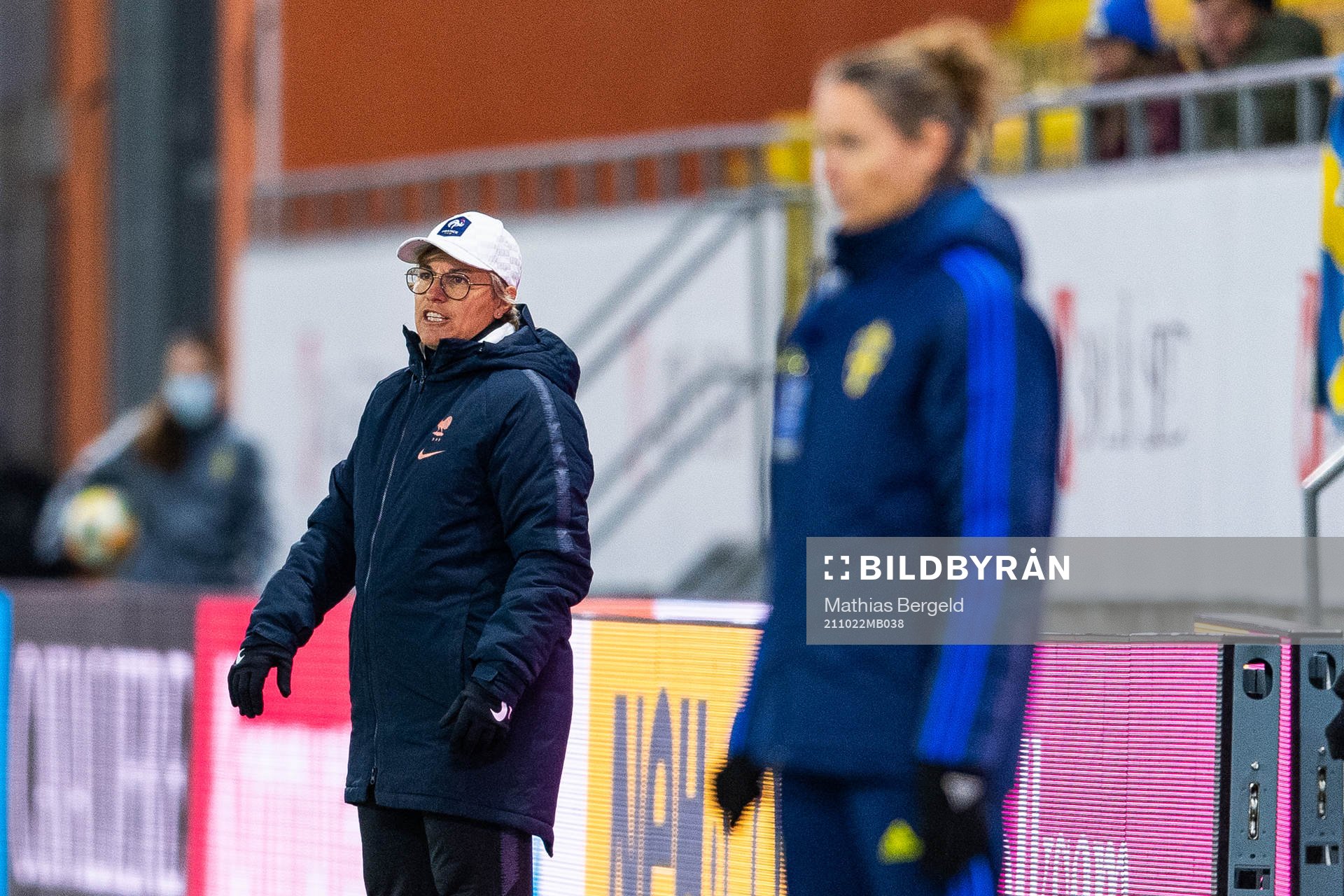 Frankrikes förbundskapten Cécile Locatelli