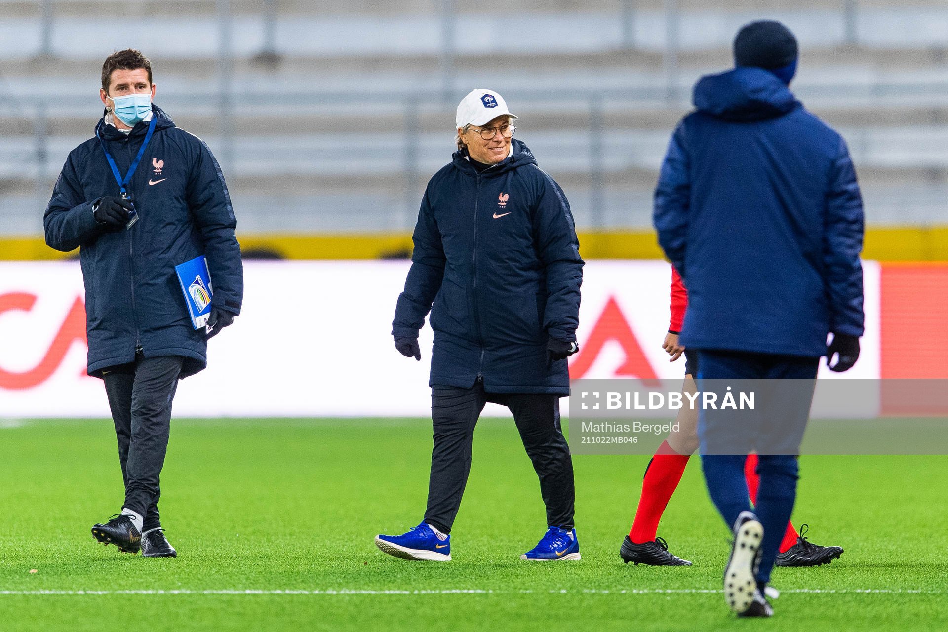 Frankrikes förbundskapten Cécile Locatelli