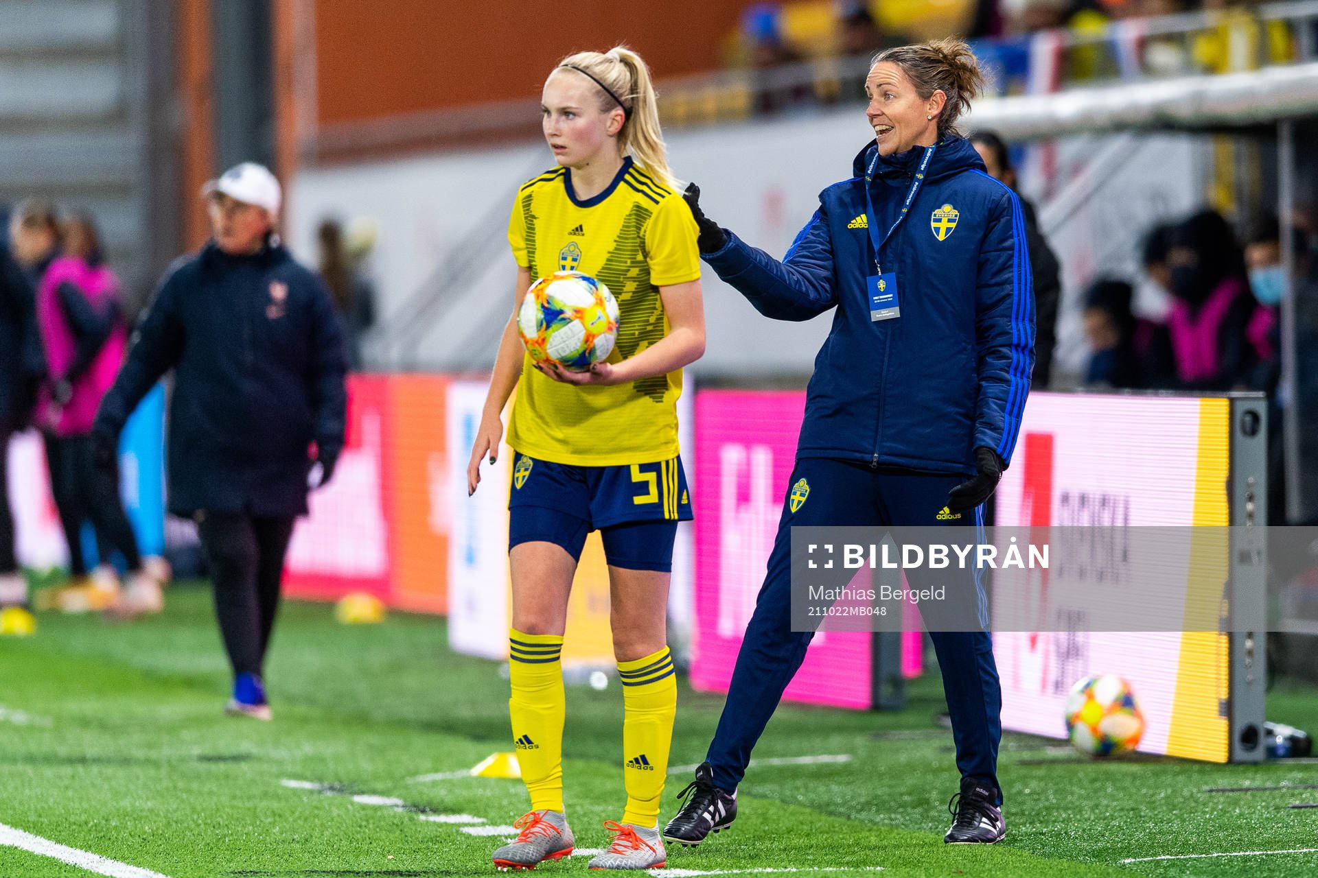Sveriges förbundskapten Lovisa Delby