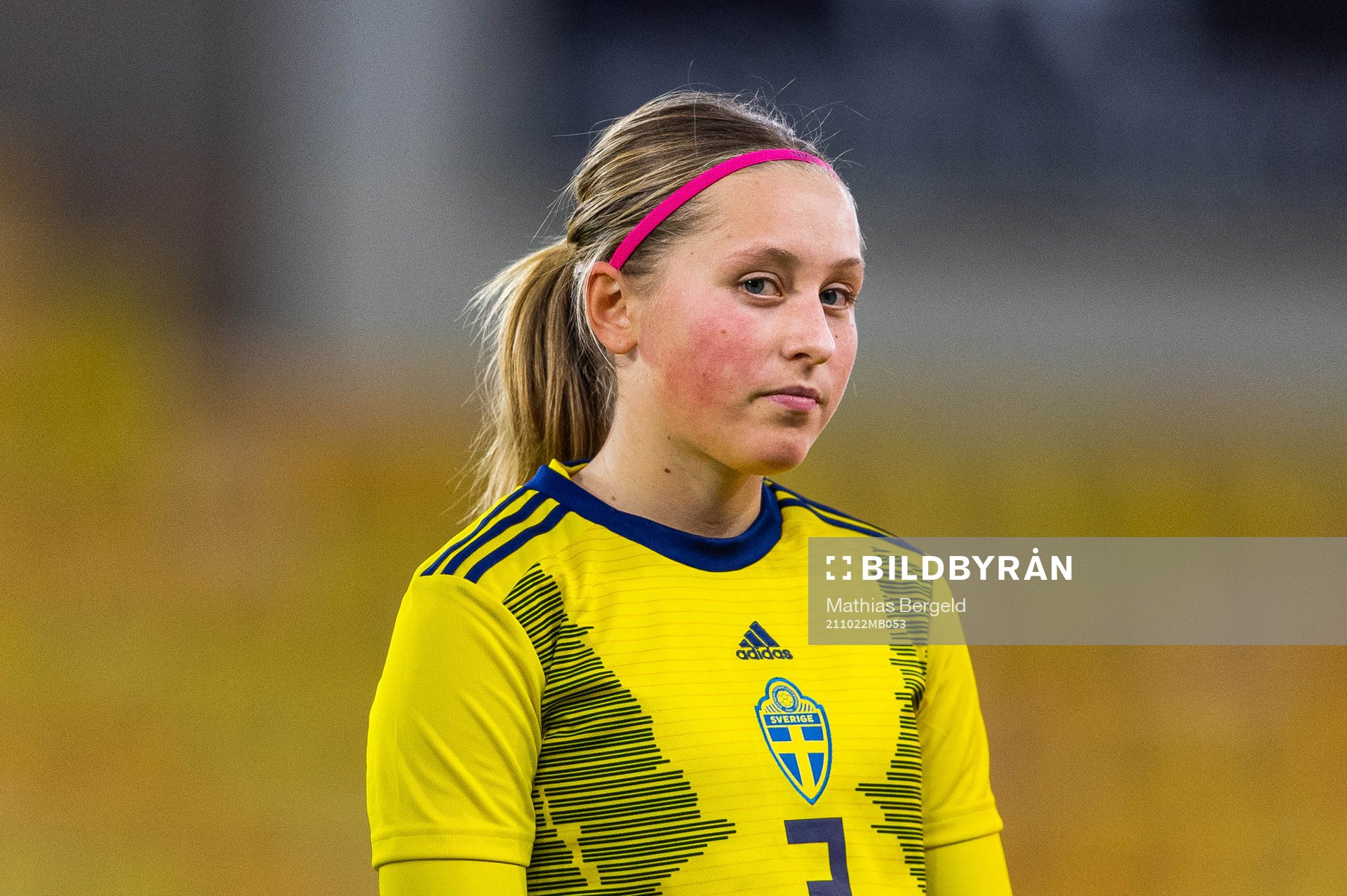 Sveriges Petronella Winblad vid line up